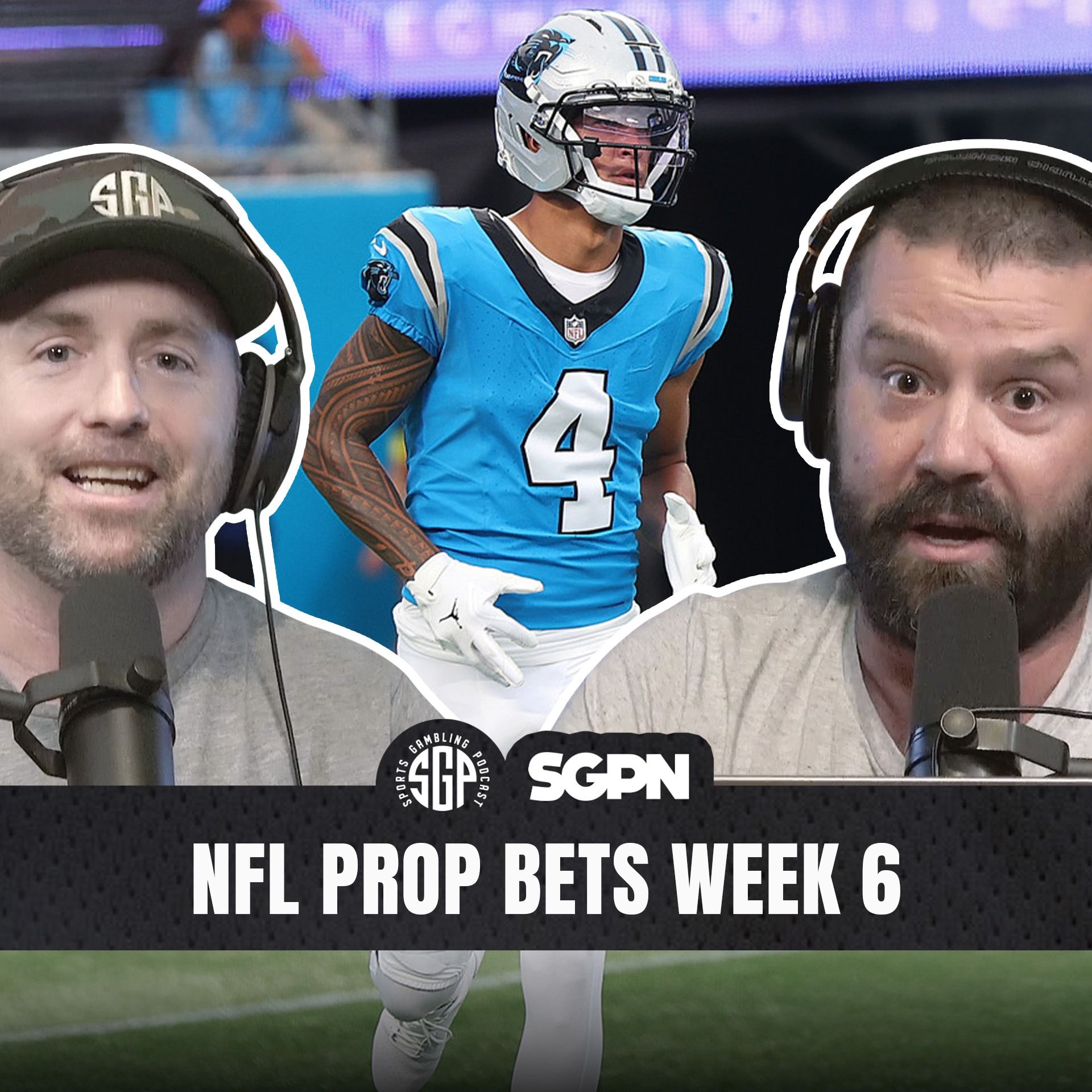 NFL Prop Bets Week 6 | Sports Gambling Podcast (Ep. 2399)