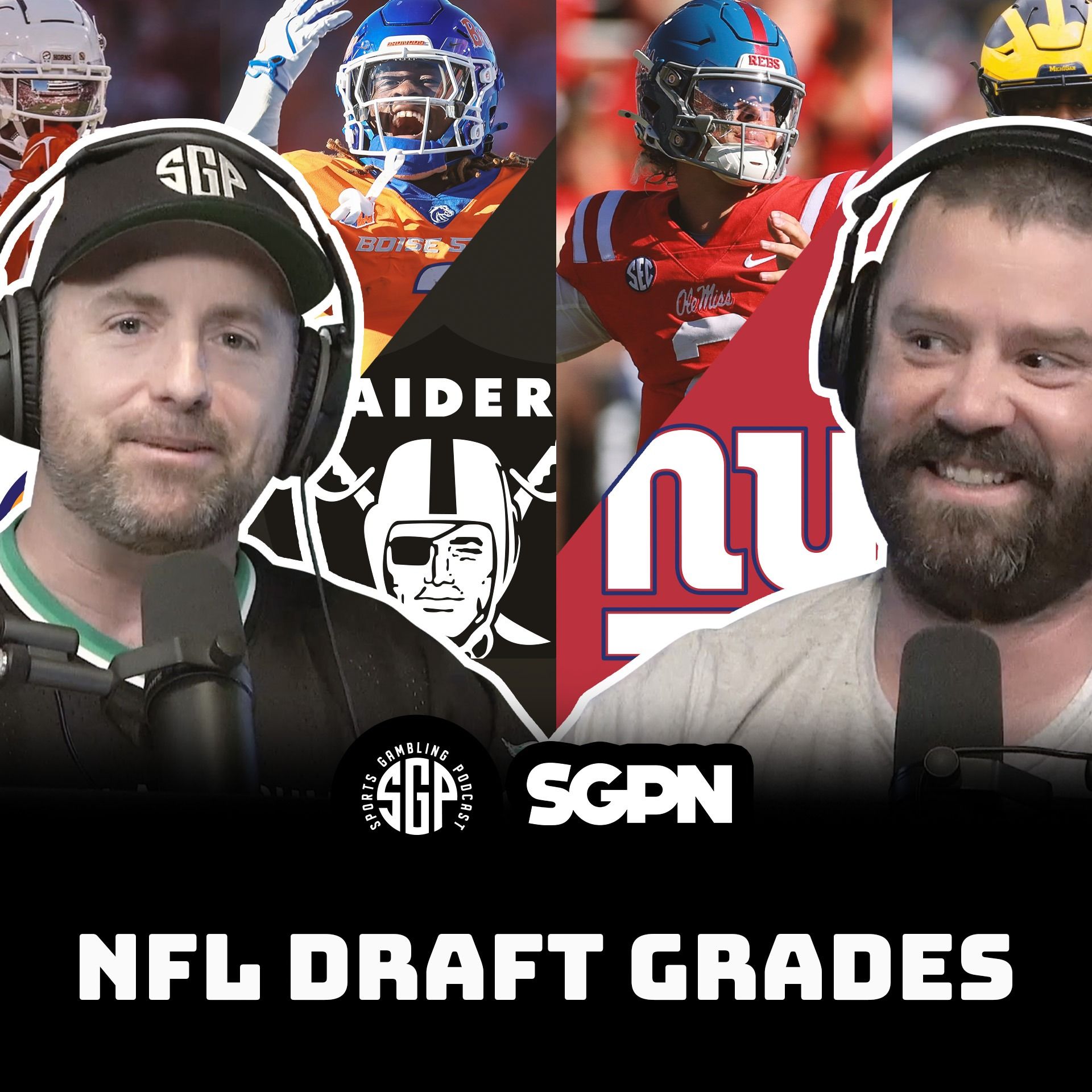 NFL Draft Grades | Sports Gambling Podcast (Ep. 2258)