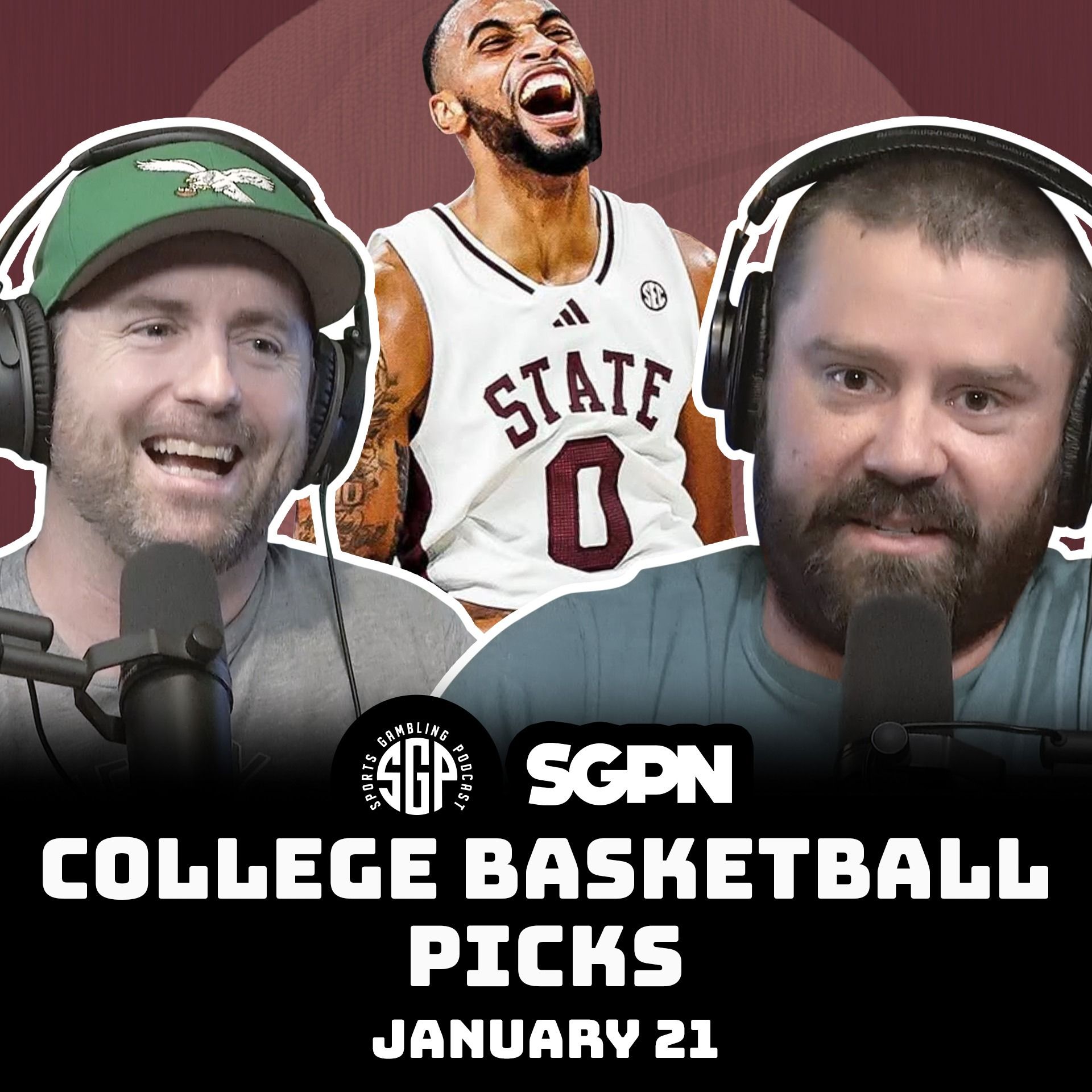 College Basketball Picks – Tuesday Jan 21st (Ep. 2189)