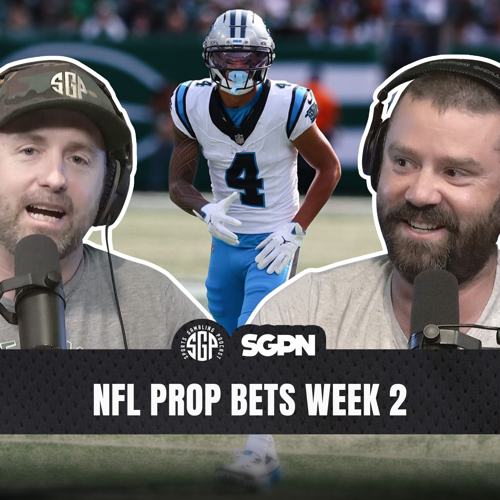 NFL Prop Bets Week 2 | Sports Gambling Podcast (Ep. 2686)