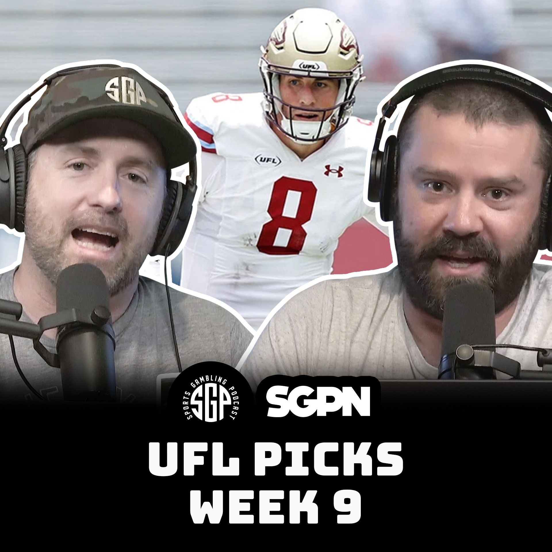 UFL Picks Week 9 + Circa Contest Updates | Sports Gambling Podcast (Ep. 2278)