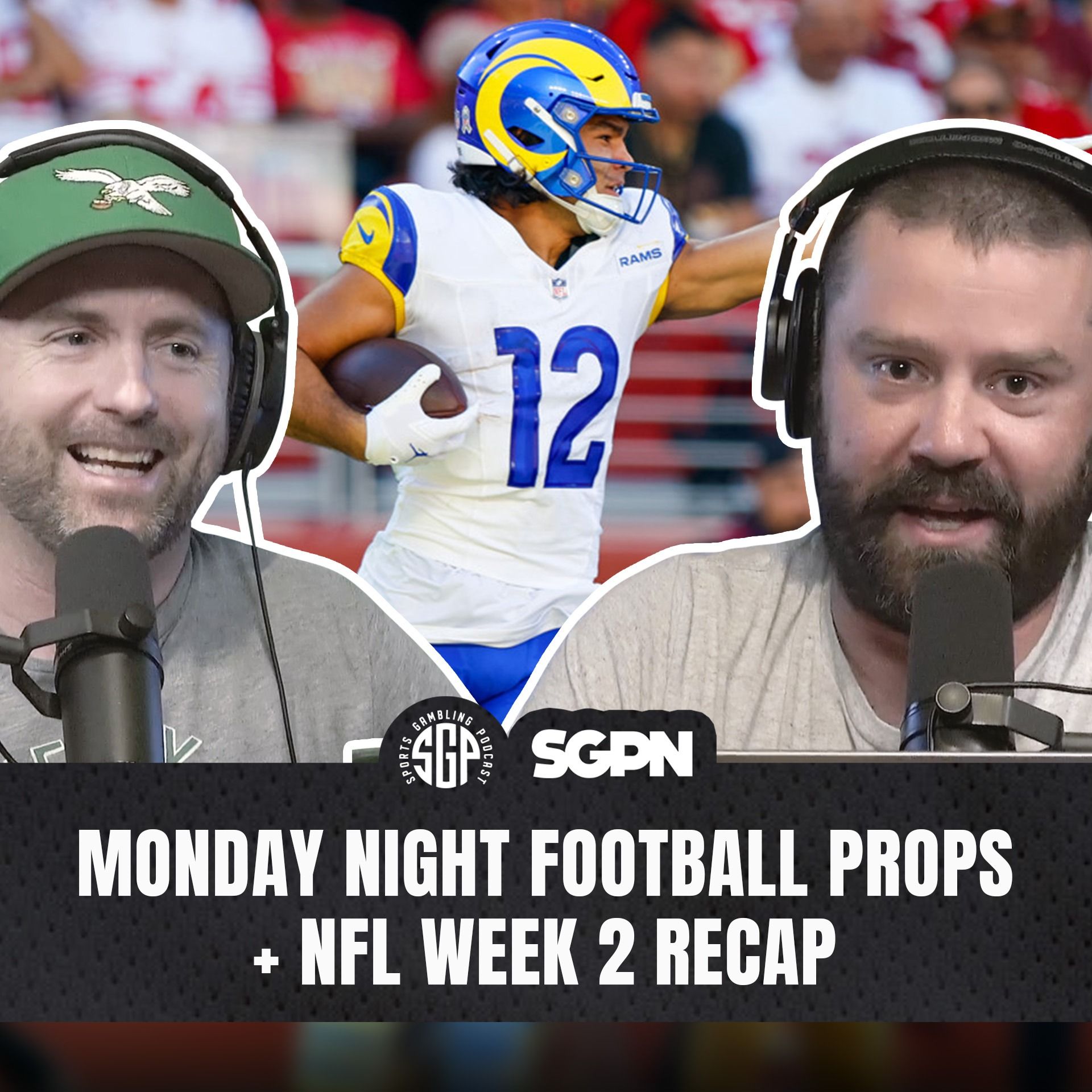 Monday Night Football Props + NFL Week 2 Recap (Ep. 2687)