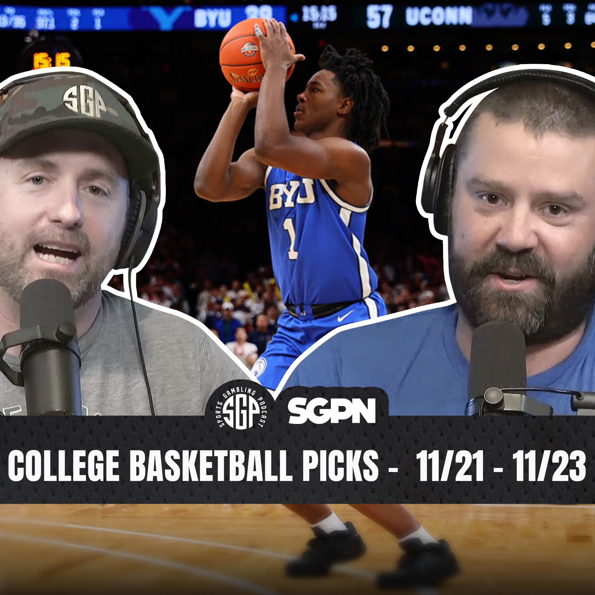College Basketball Picks: Fri, Nov 21rd – Sun, Nov 23rd (Ep. 2433)