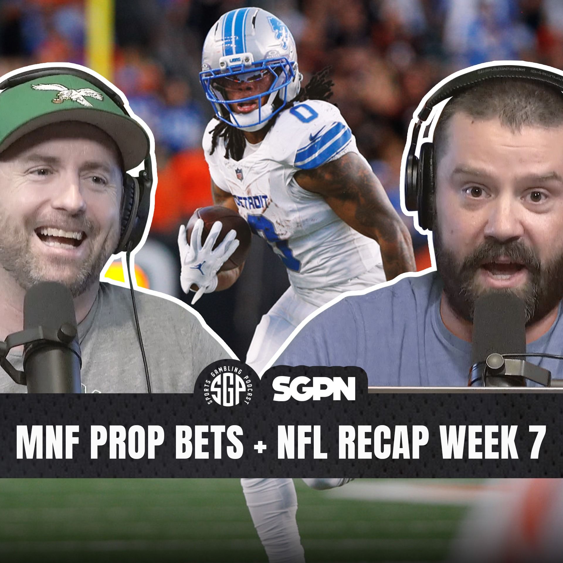 Monday Night Football Prop Bets + NFL Recap Week 7 (Ep. 2405)