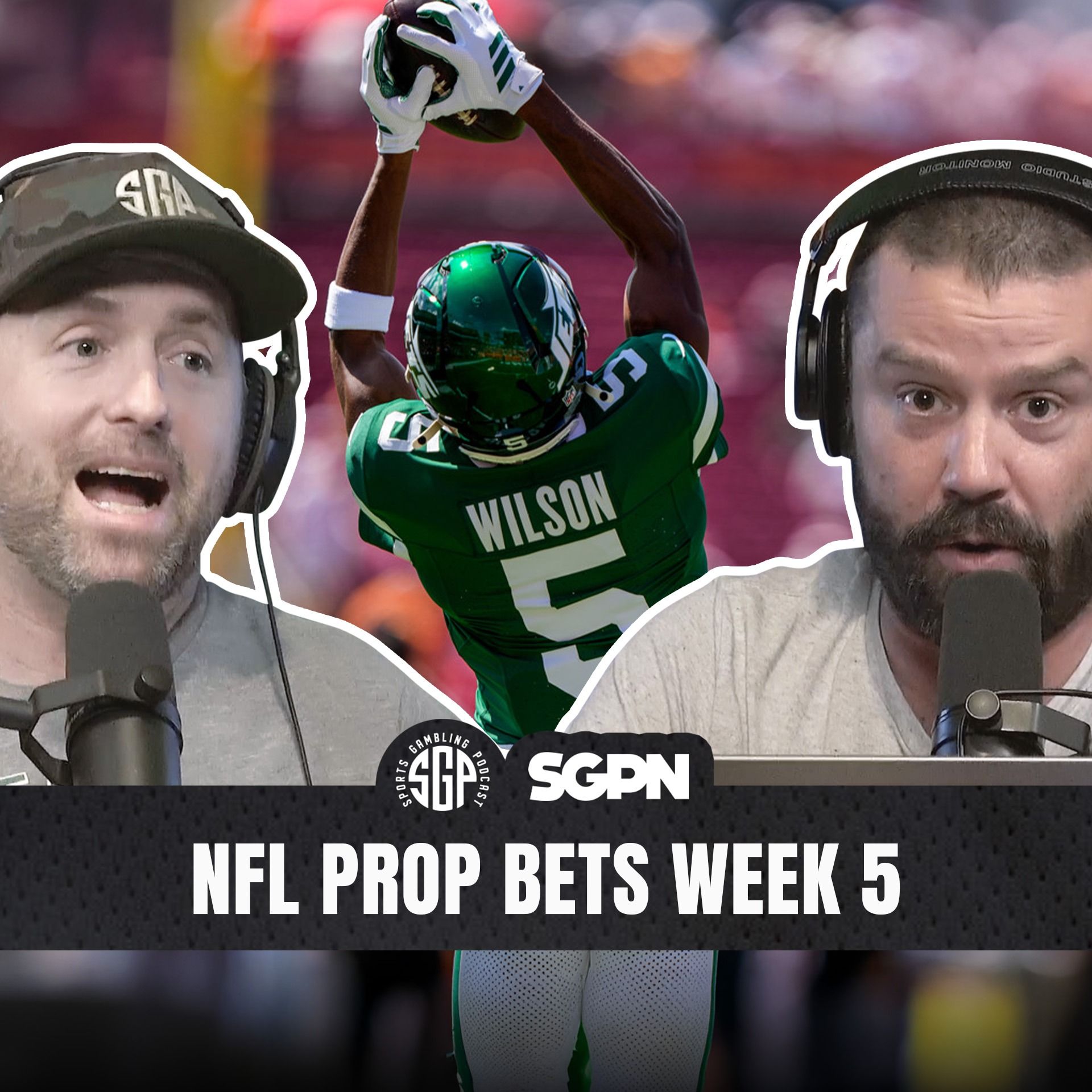 NFL Prop Bets Week 5 | Sports Gambling Podcast (Ep. 2394)