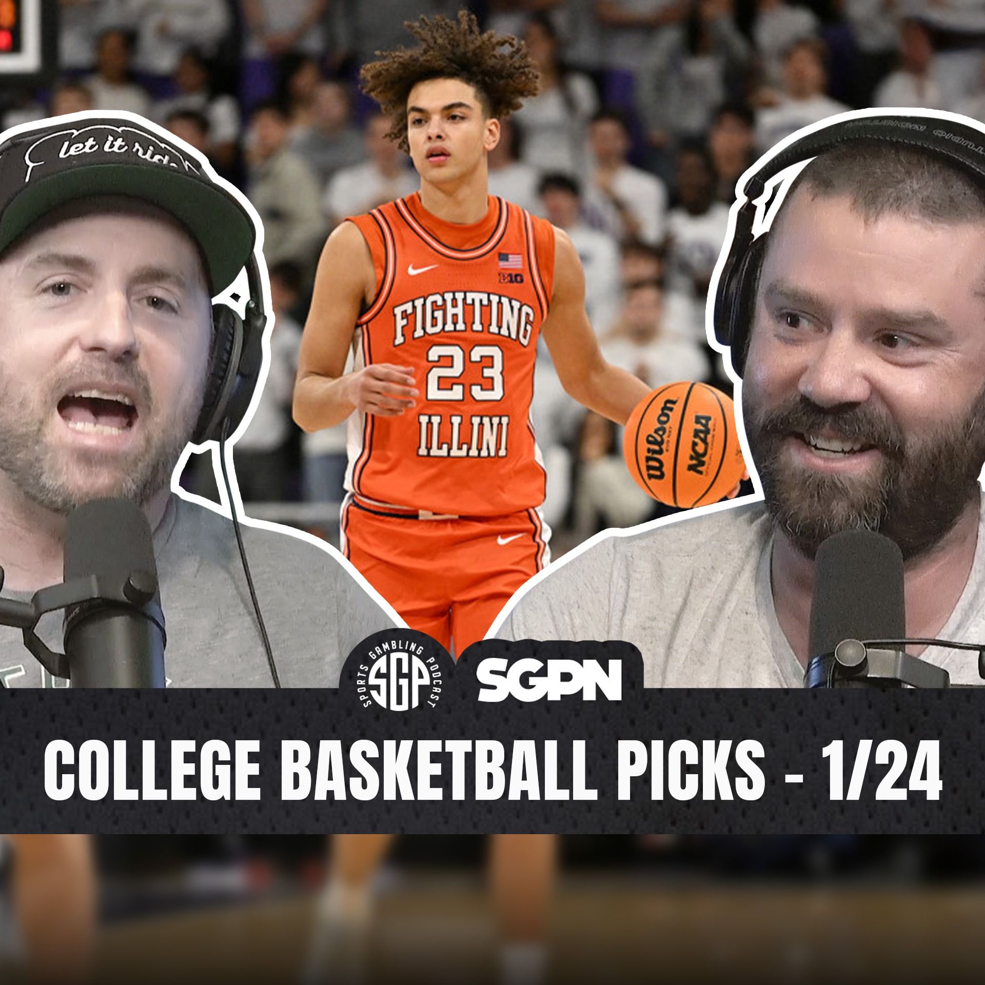 College Basketball Picks Sat, Jan 24th (Ep. 2482)