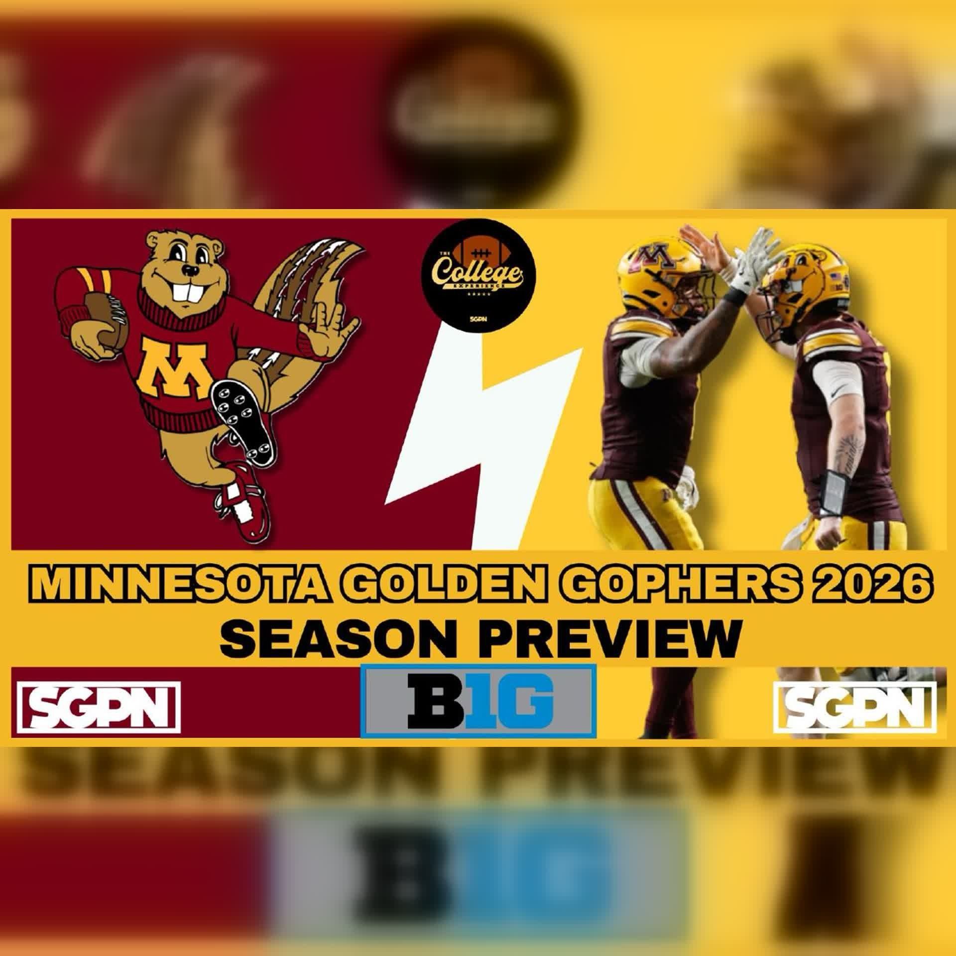 Minnesota Golden Gophers 2026 Team Preview | The College Football Experience (Ep. 3139) episode artwork
