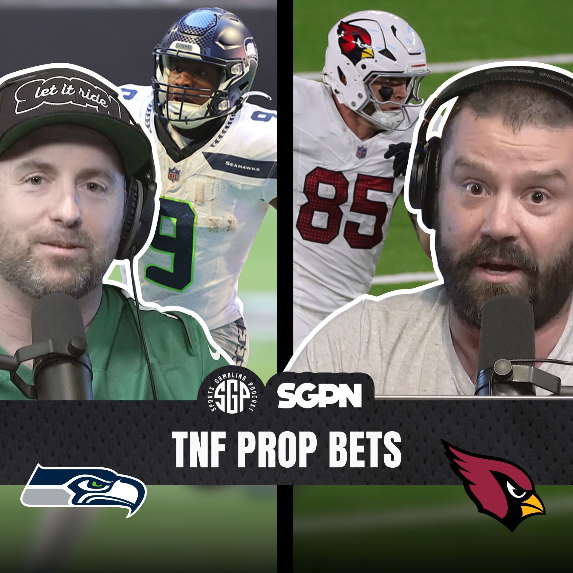 Thursday Night Football Prop Bets: Cardinals vs Seahawks Preview | Sports Gambling Podcast (Ep. 2386) episode artwork