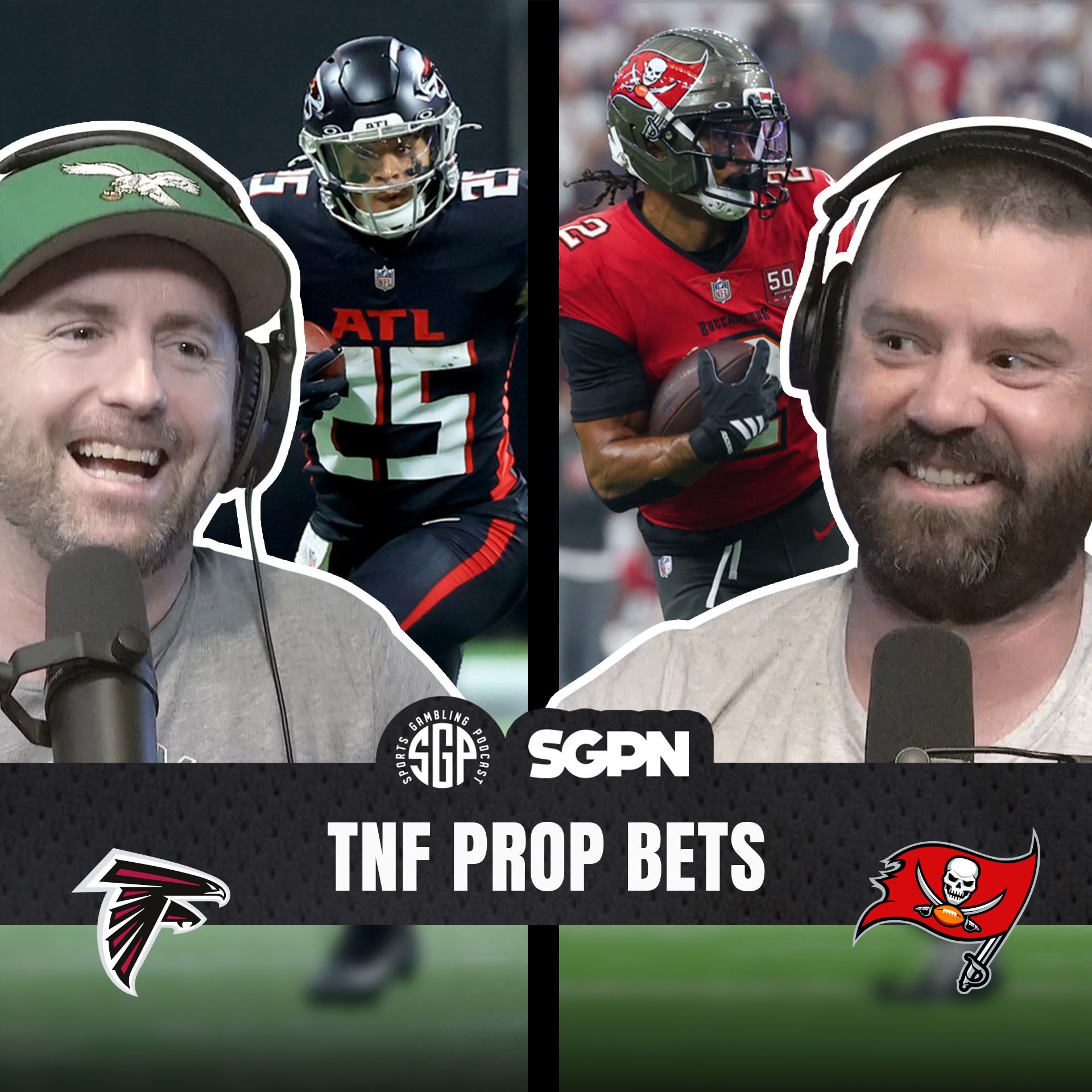 Thursday Night Football Prop Bets: Falcons vs Buccaneers Preview | Sports Gambling Podcast (Ep. 2447) episode artwork