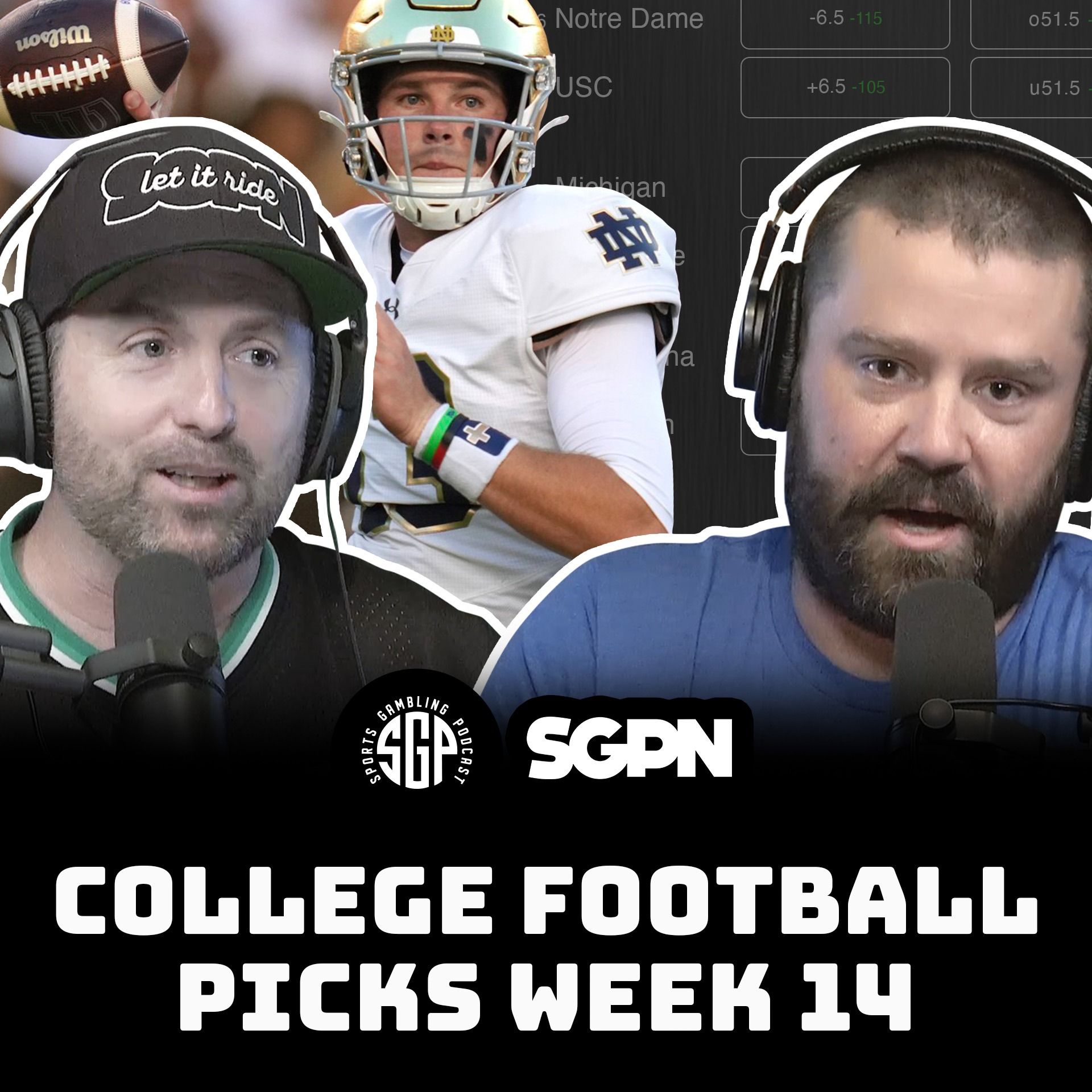College Football Picks Week 14 | Sports Gambling Podcast (Ep. 2149)