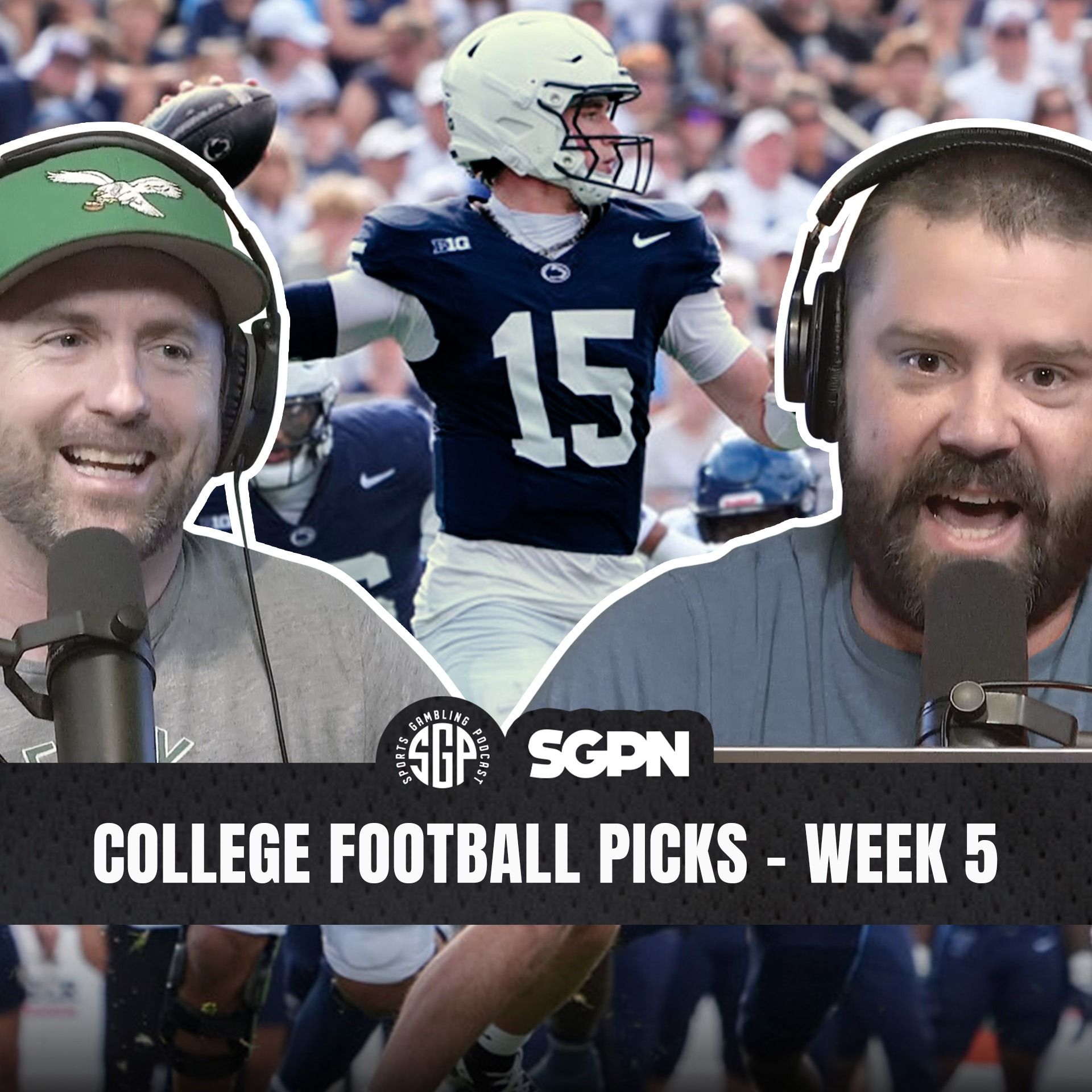 College Football Picks Week 5 | Sports Gambling Podcast (Ep. 2387) episode artwork