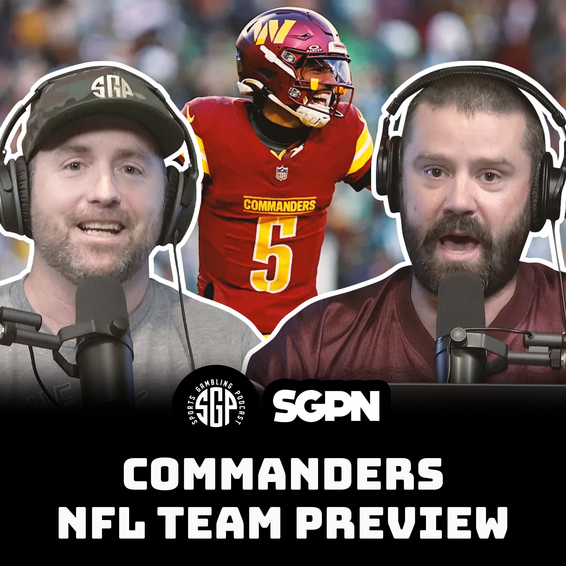 Commanders NFL Team Preview | Sports Gambling Podcast (Ep. 2347) episode artwork
