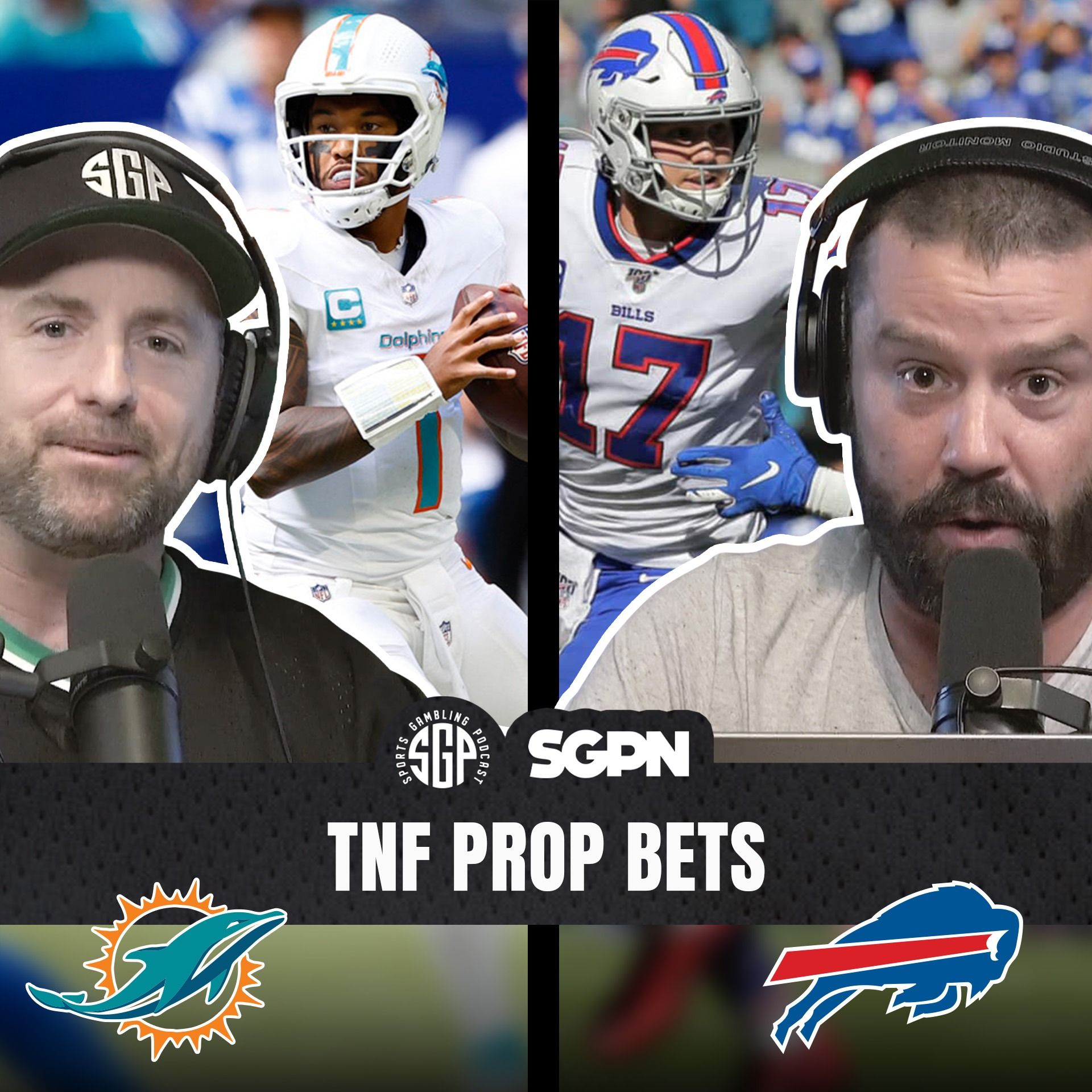Thursday Night Football Prop Bets: Dolphins vs Bills Preview | Sports Gambling Podcast (Ep. 2381)