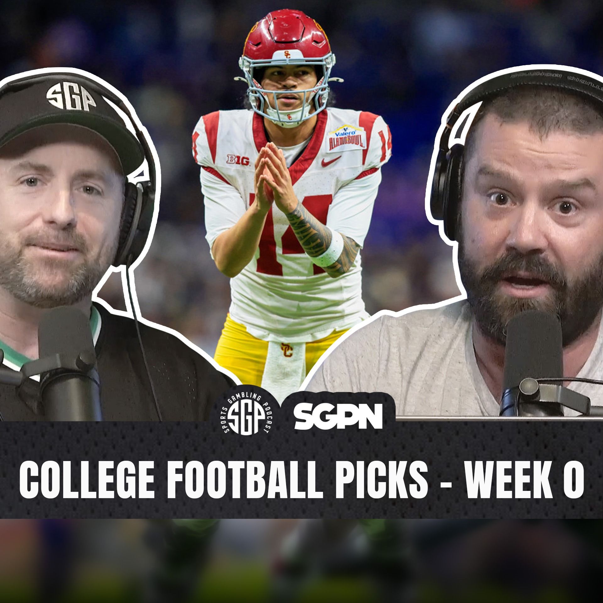 College Football Picks Week 0 | Sports Gambling Podcast  (Ep. 2665) episode artwork