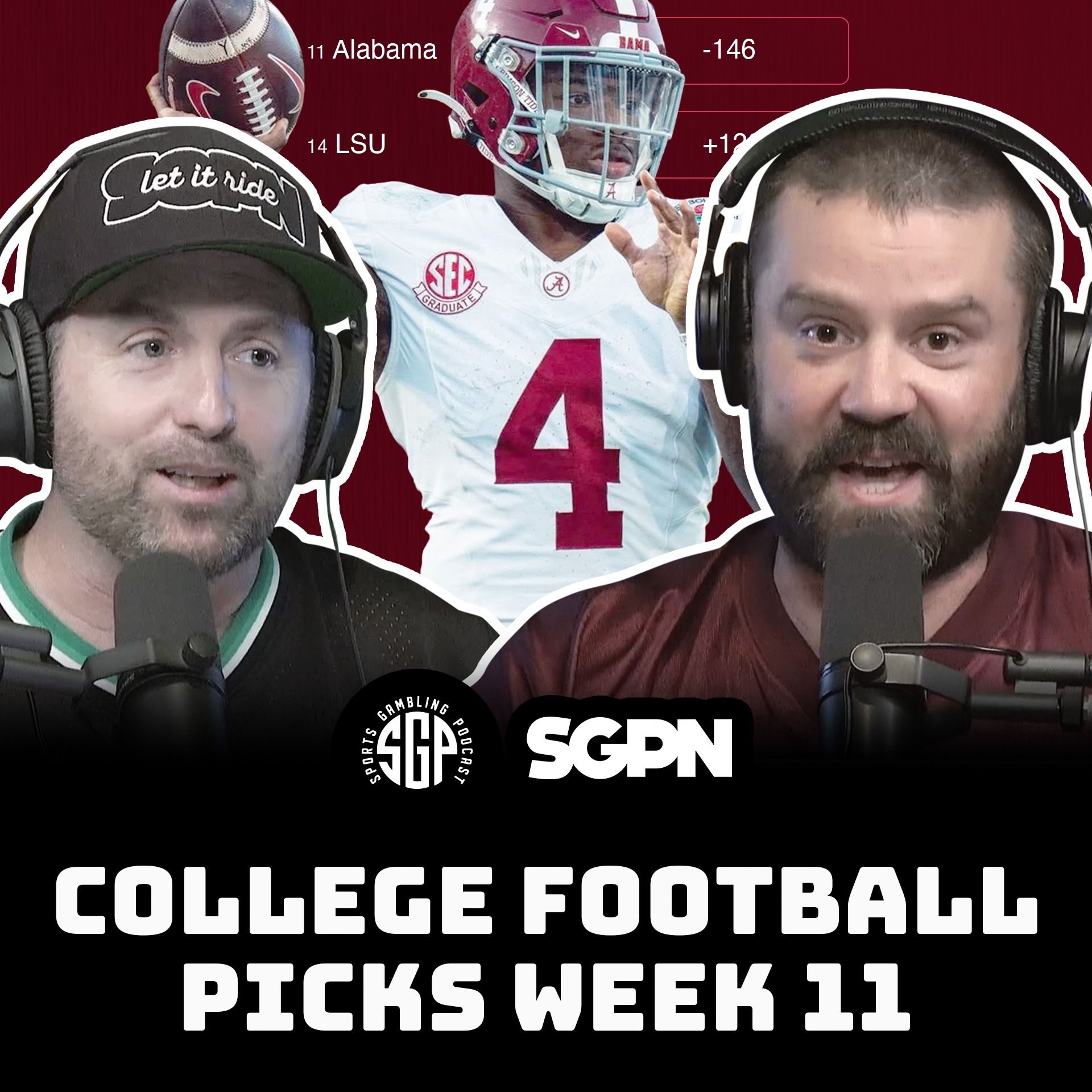 College Football Picks Week 11 | Sports Gambling Podcast (Ep. 2130)
