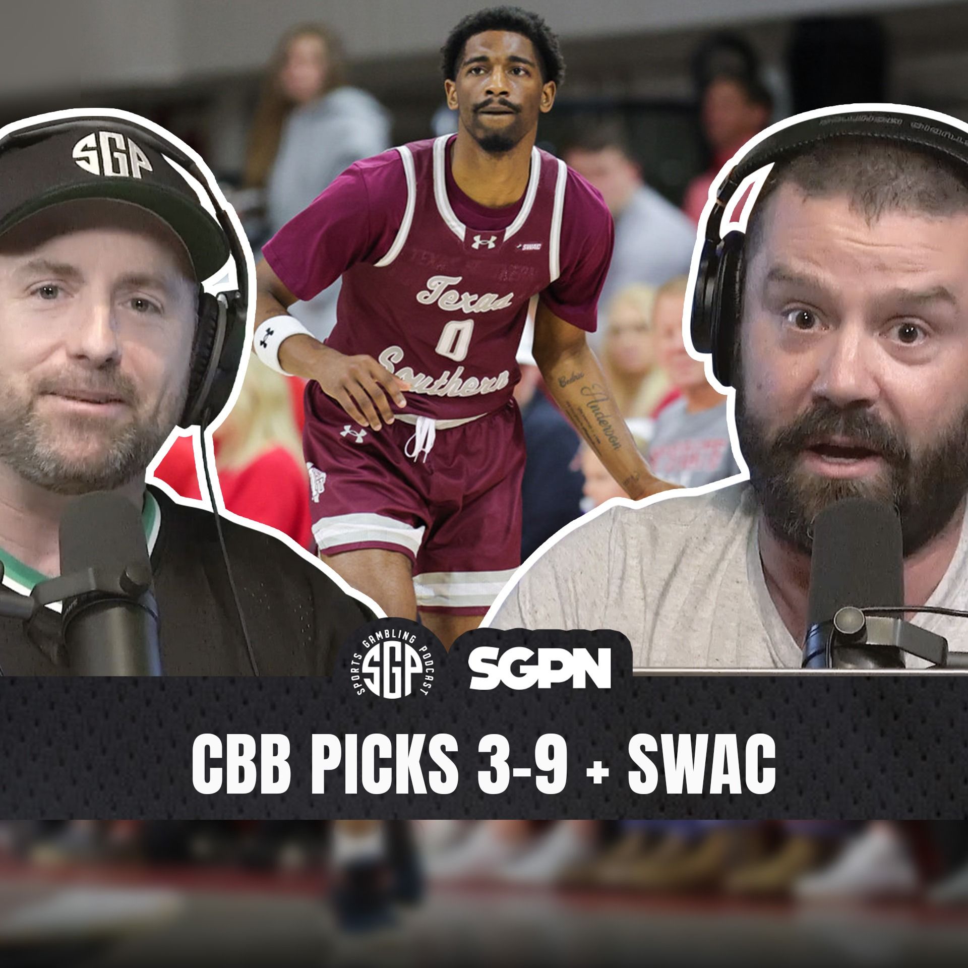College Basketball Picks Mon Mar 9th + SWAC Tournament Preview | Sports Gambling Podcast (Ep. 2513)