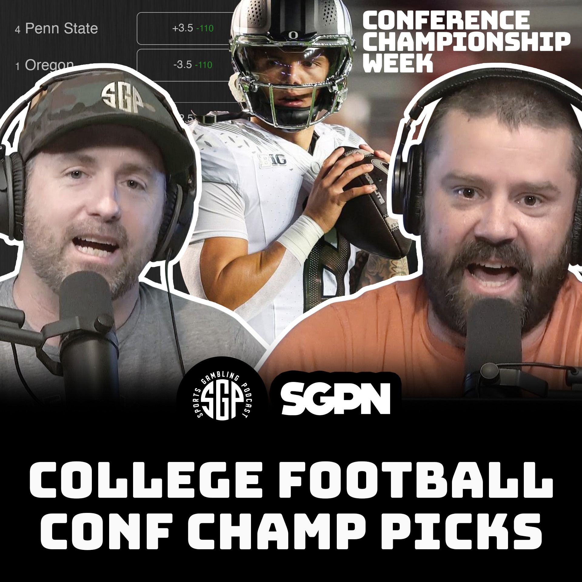 College Football Picks Conference Championship Week | Sports Gambling Podcast (Ep. 2153)