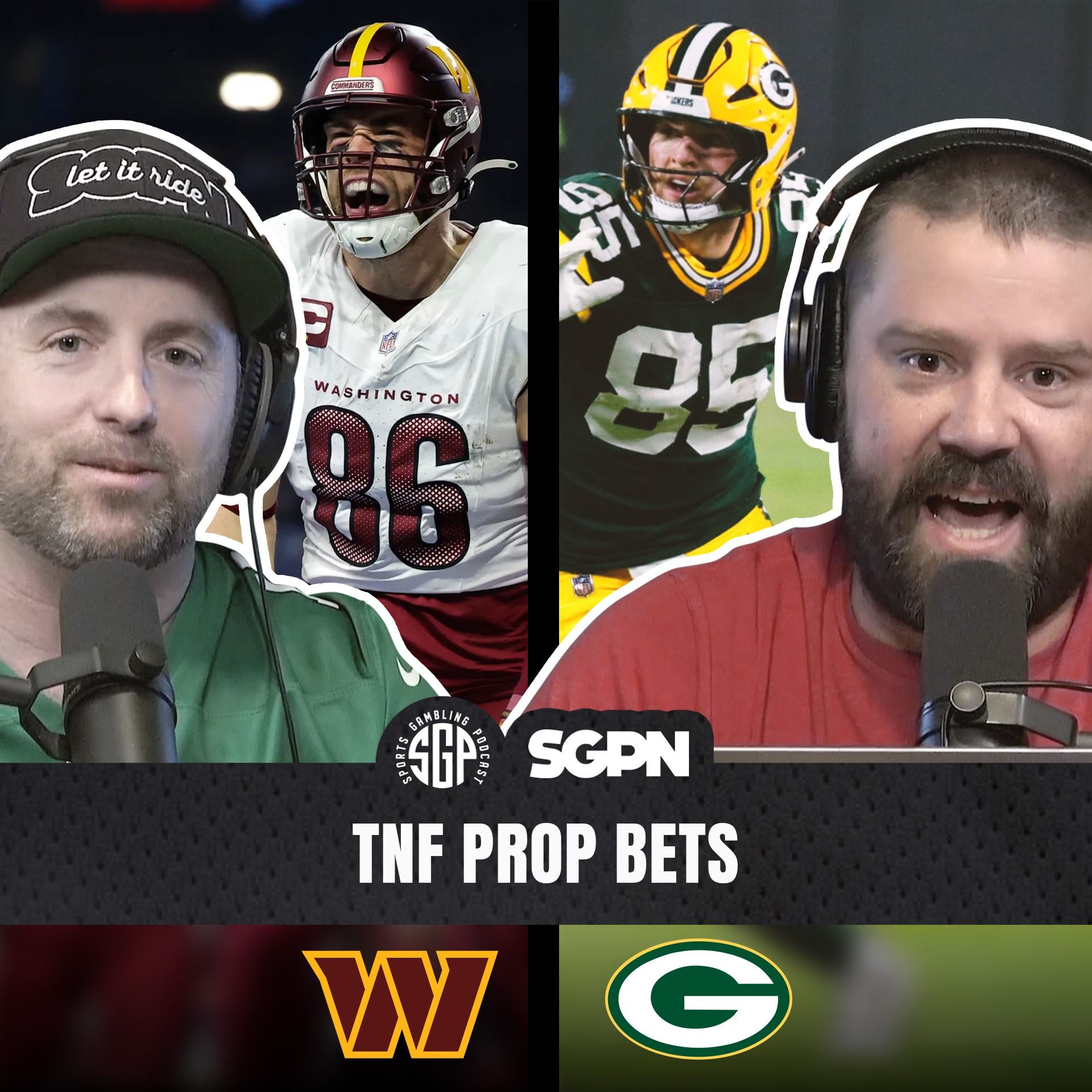 Thursday Night Football Prop Bets: Commanders vs Packers Preview (Ep. 2376)