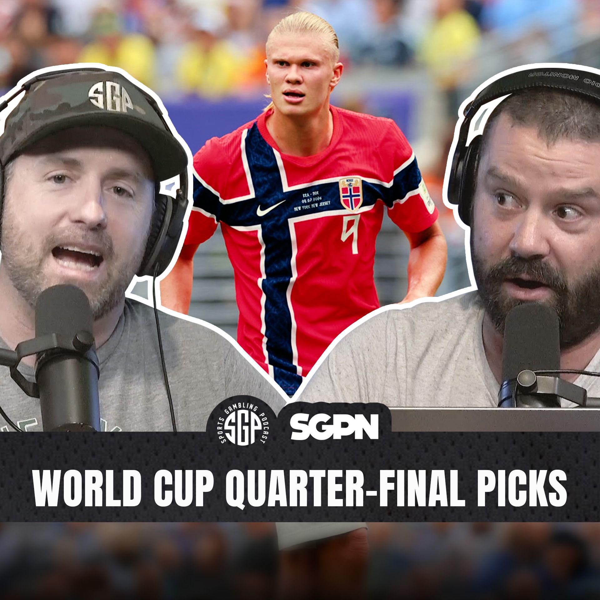 World Cup Quarter-Finals Picks | Sports Gambling Podcast (Ep. 2619) episode artwork