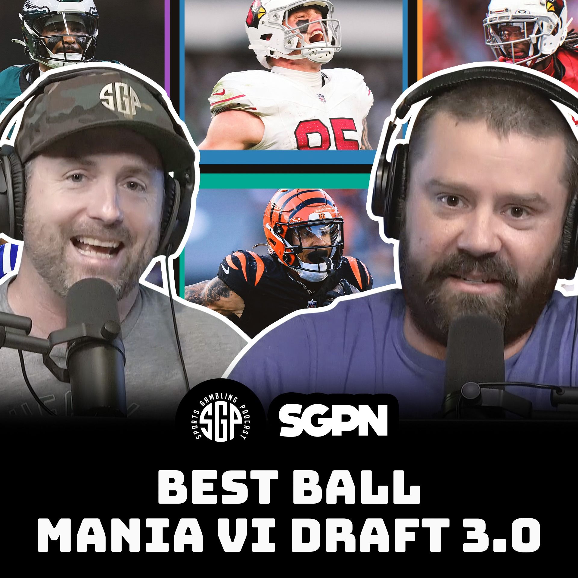 Best Ball Mania VI Draft 3.0 | Sports Gambling Podcast (Ep. 2269)