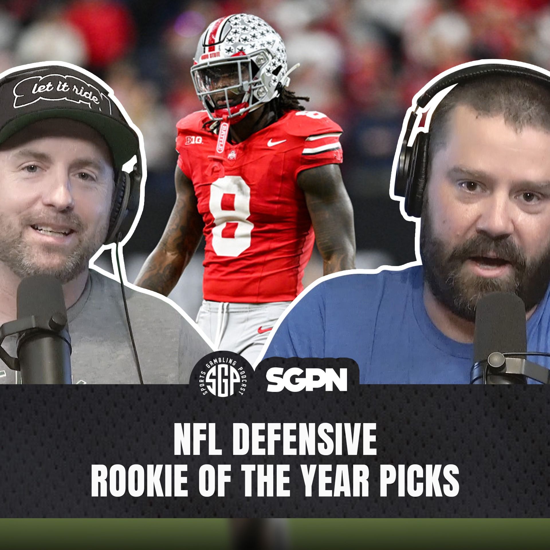 NFL Defensive Rookie Of The Year Picks (Ep. 2556) — Sports Gambling Podcast cover