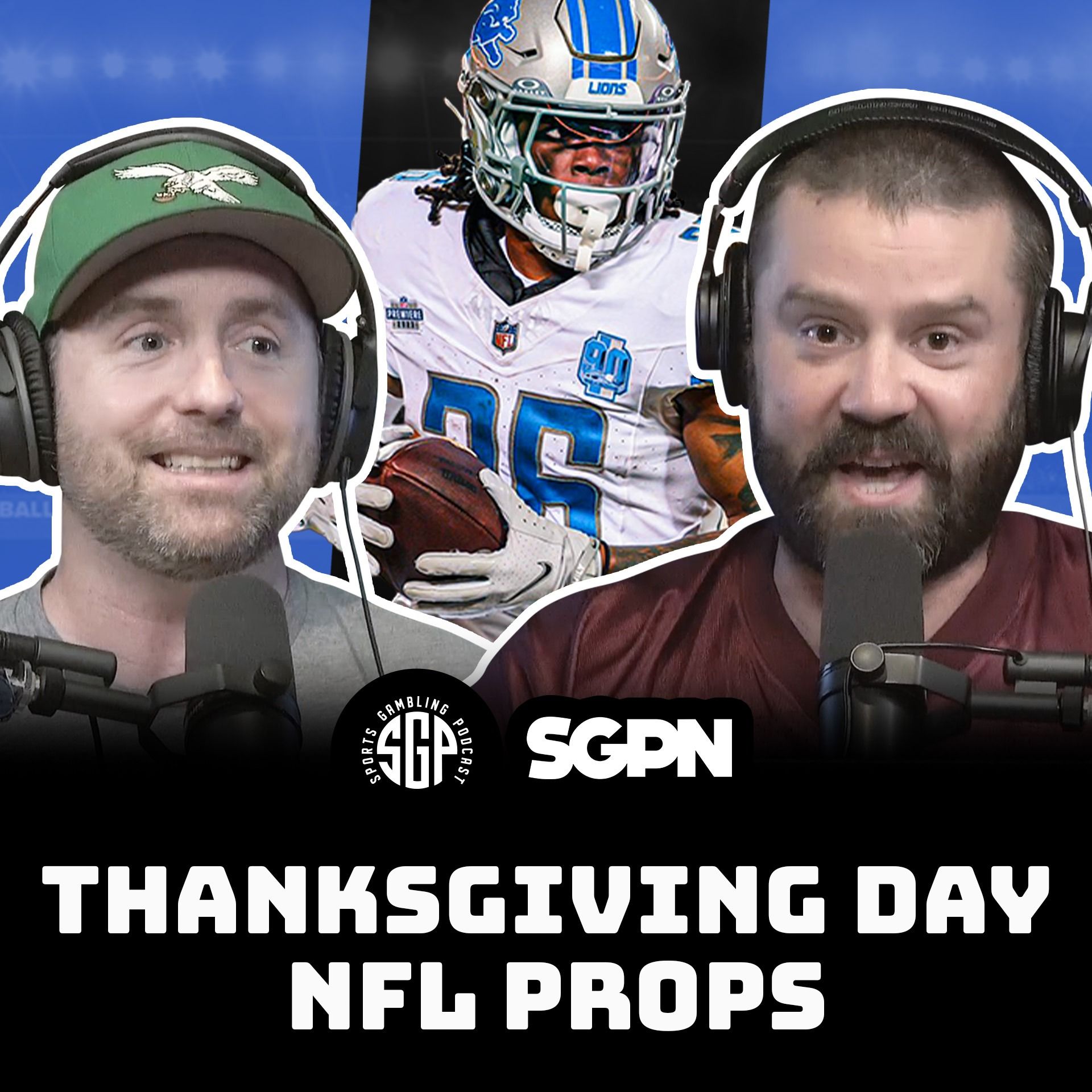 NFL Week 13 Thanksgiving Day Props (Ep. 2148)
