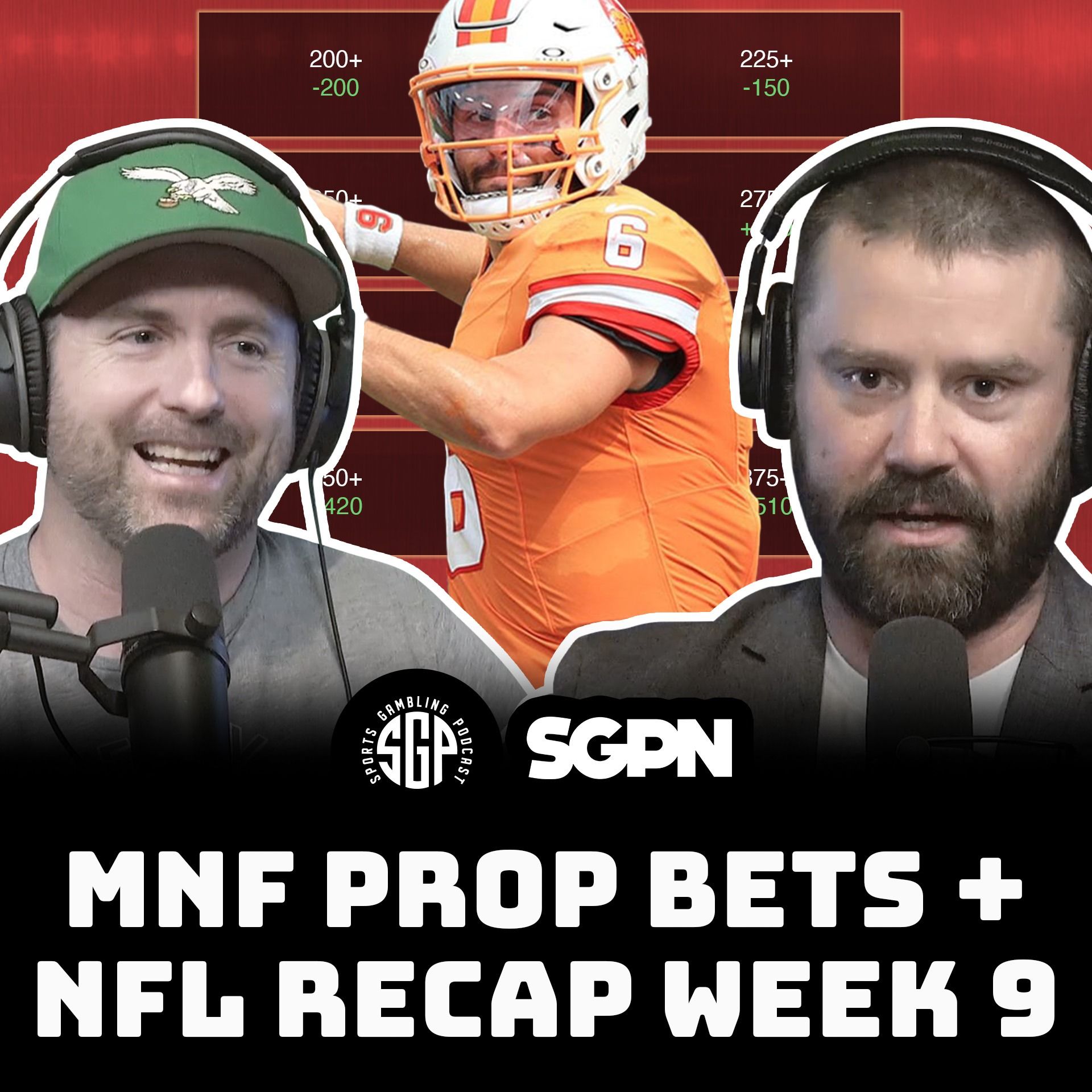 Monday Night Football Prop Bets + NFL Recap Week 9 (Ep 2129)
