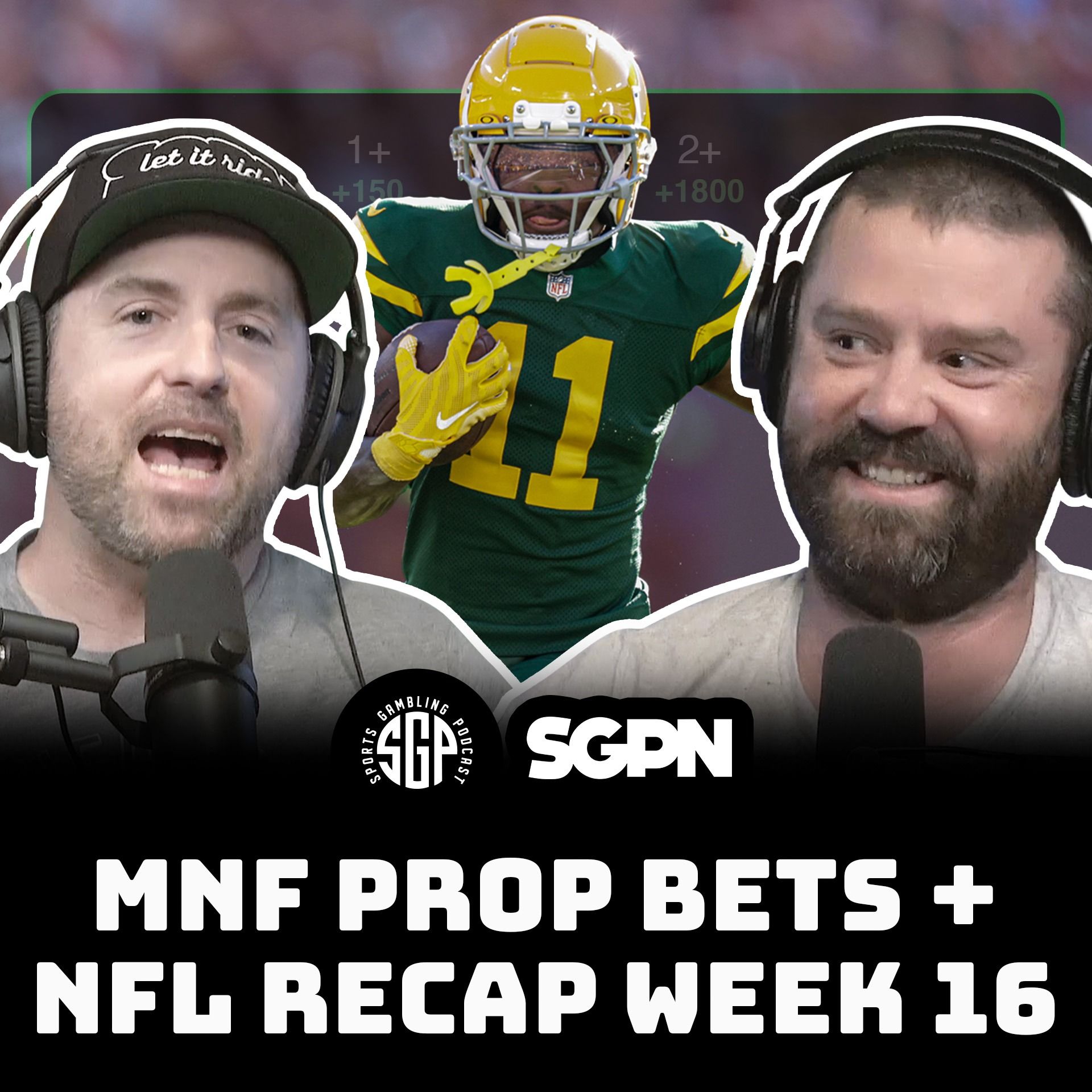 Monday Night Football Prop Bets + NFL Recap Week 16 (Ep. 2169)