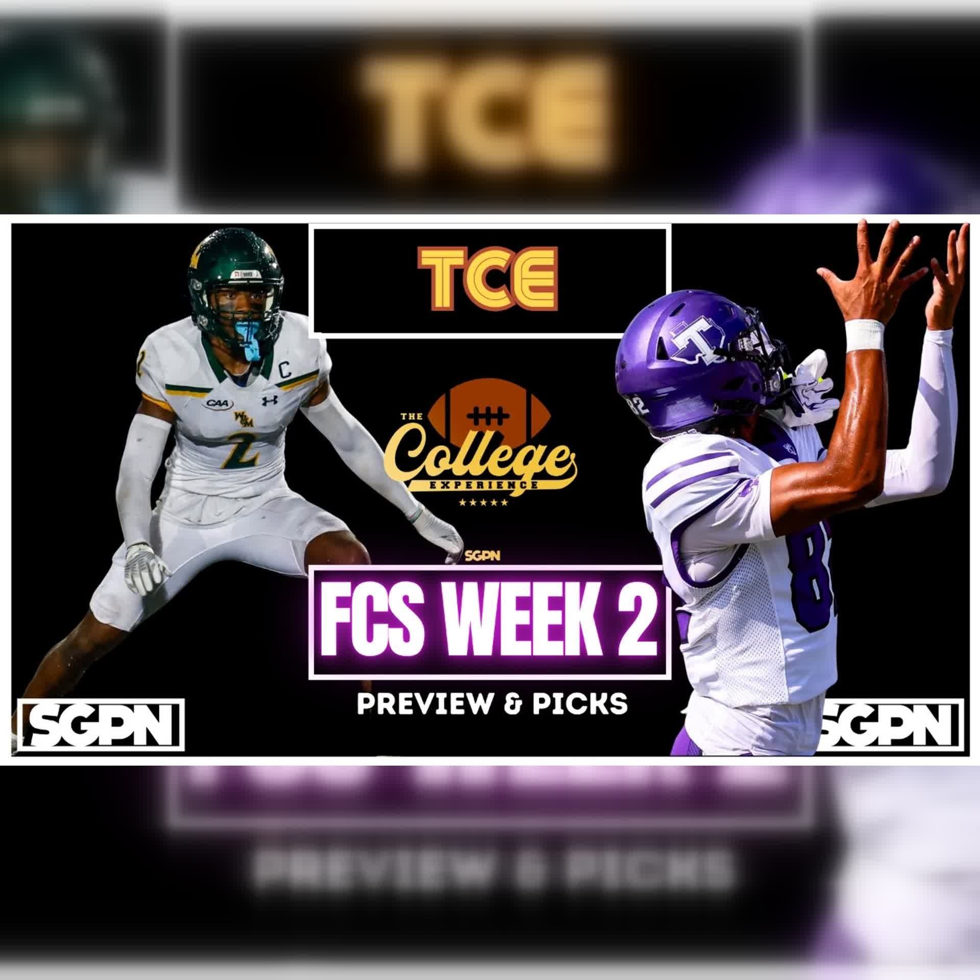 FCS College Football Week 2 Preview & Picks | The College Football Experience (Ep. 3166) episode artwork