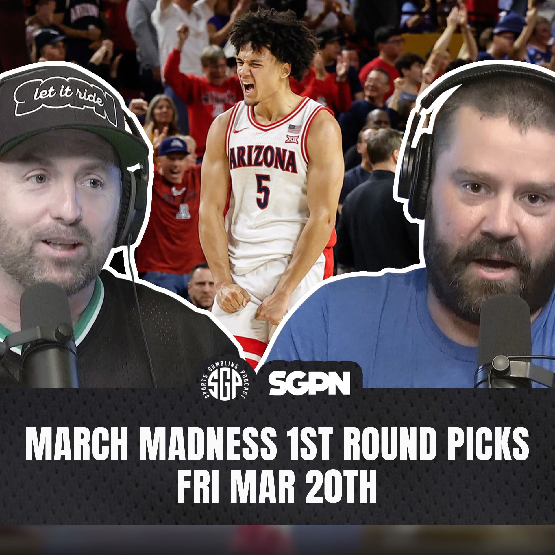 March Madness 2026 First Round Picks Part Two | Sports Gambling Podcast (Ep. 2521)
