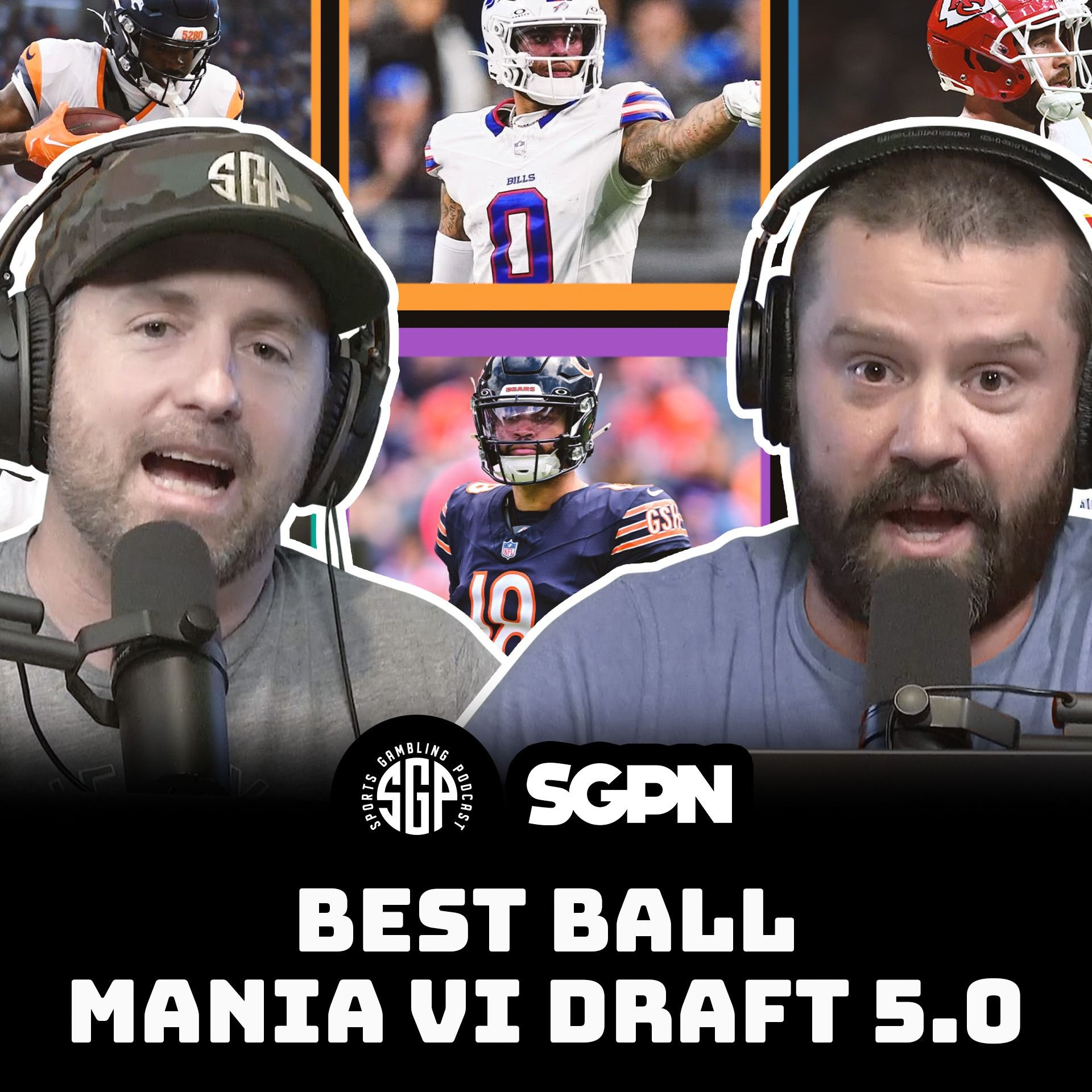 Best Ball Mania VI Draft 5.0 | Sports Gambling Podcast (Ep. 2279)