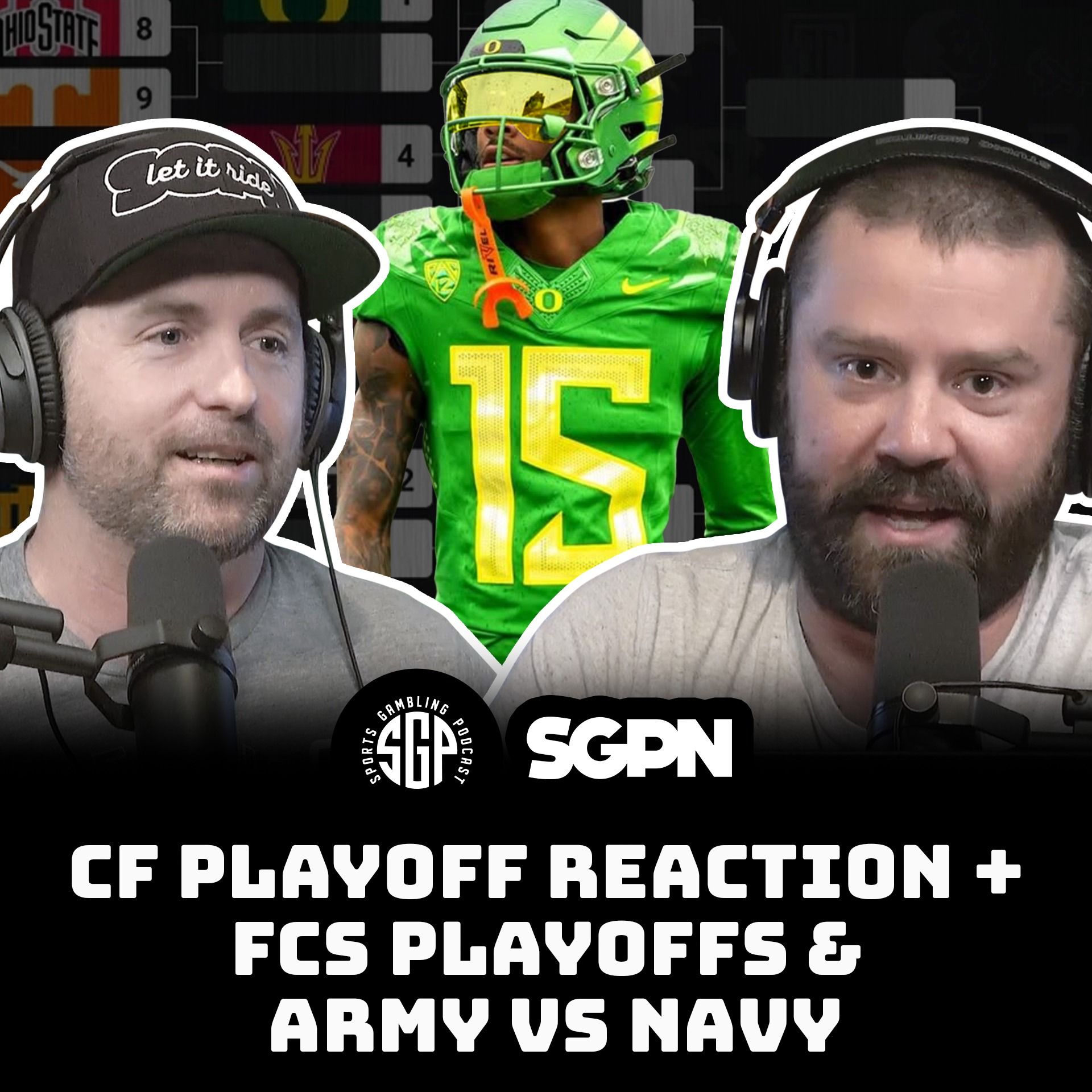 College Football Playoff Reaction + FCS Playoffs & Army Vs Navy (Ep. 2158)