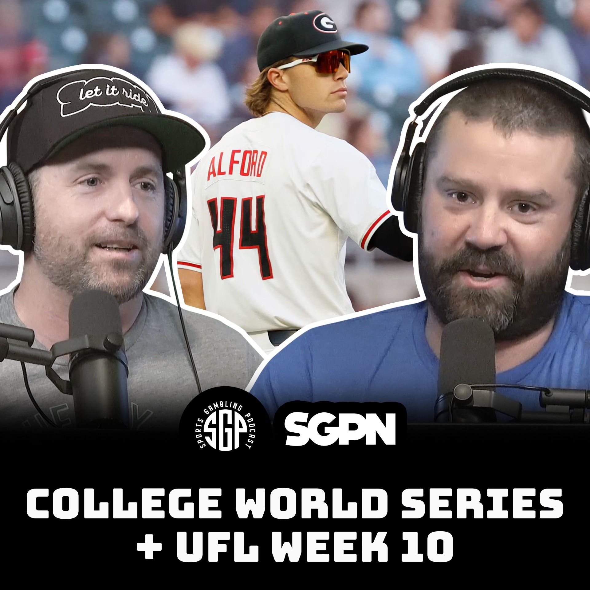 College World Series Predictions + UFL Picks Week 10 | Sports Gambling Podcast (Ep. 2282)