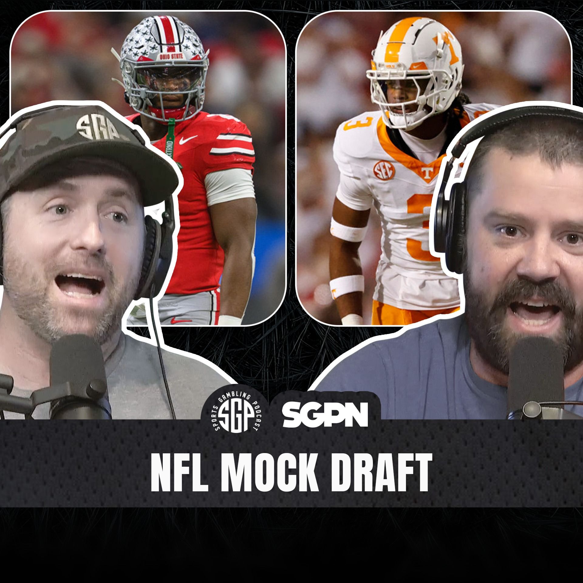 NFL Mock Draft | Sports Gambling Podcast (Ep. 2544)