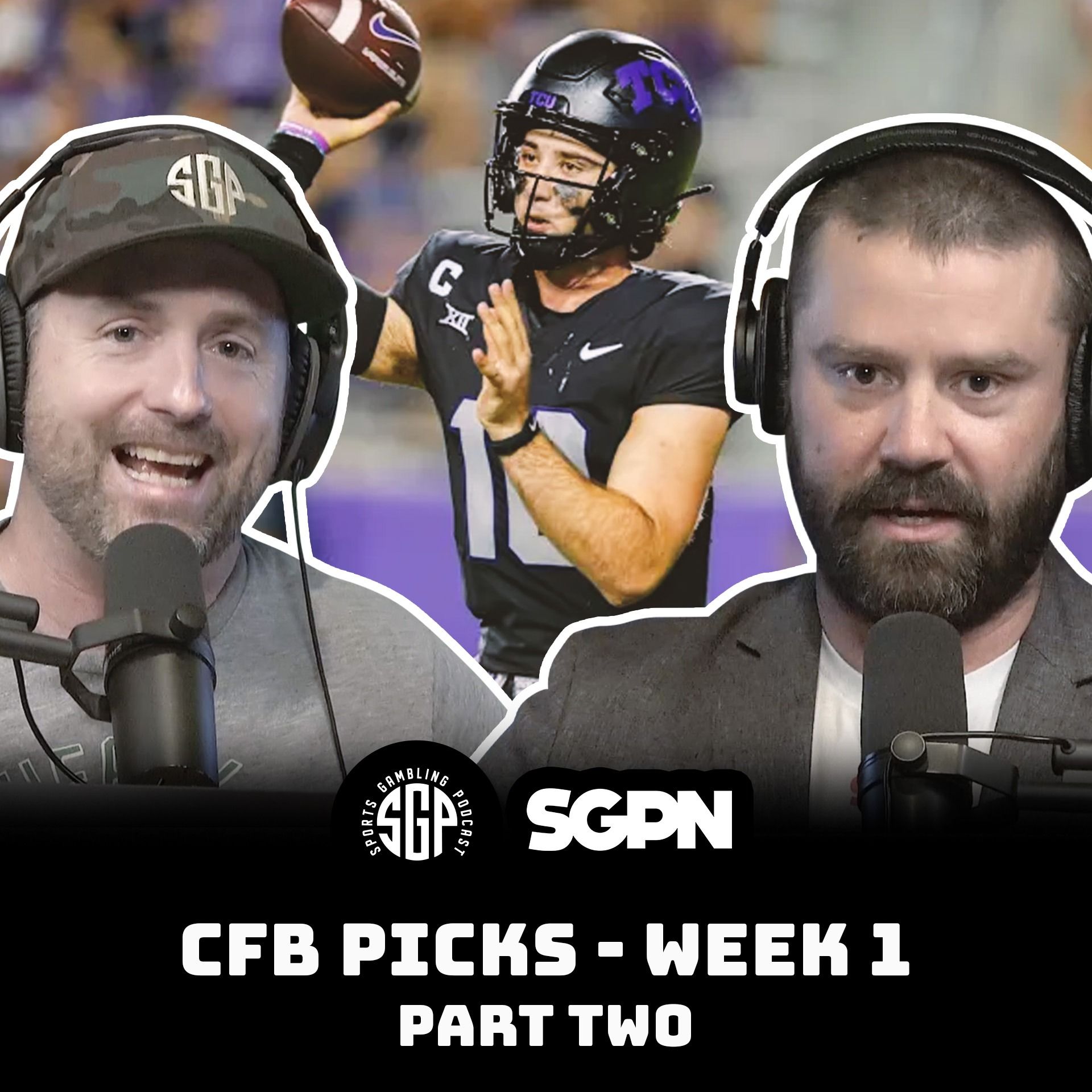 College Football Picks Week 1 Part Two | Sports Gambling Podcast (Ep. 2367) episode artwork