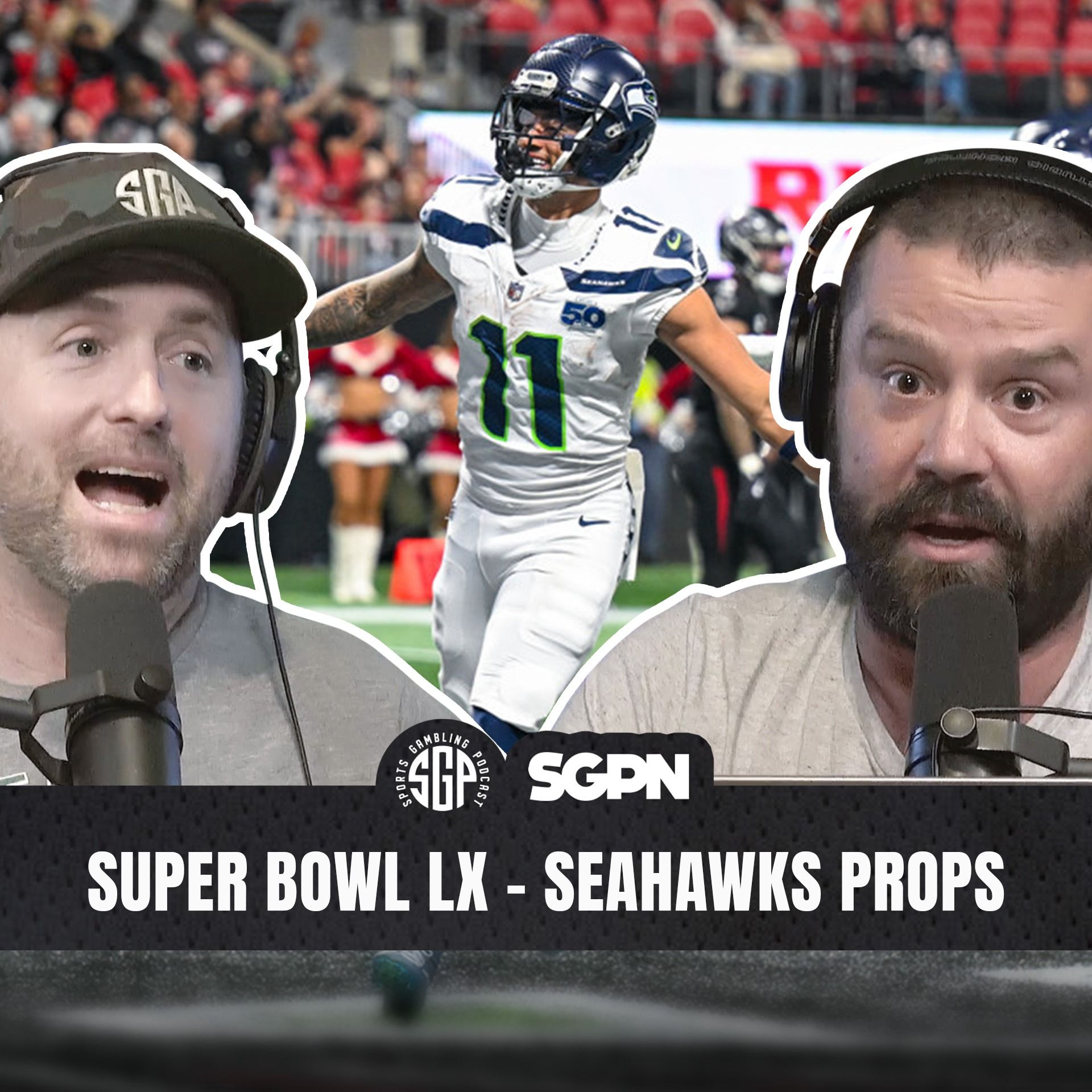 Super Bowl LX Props – Seahawks Best Bets | Sports Gambling Podcast (Ep. 2493)