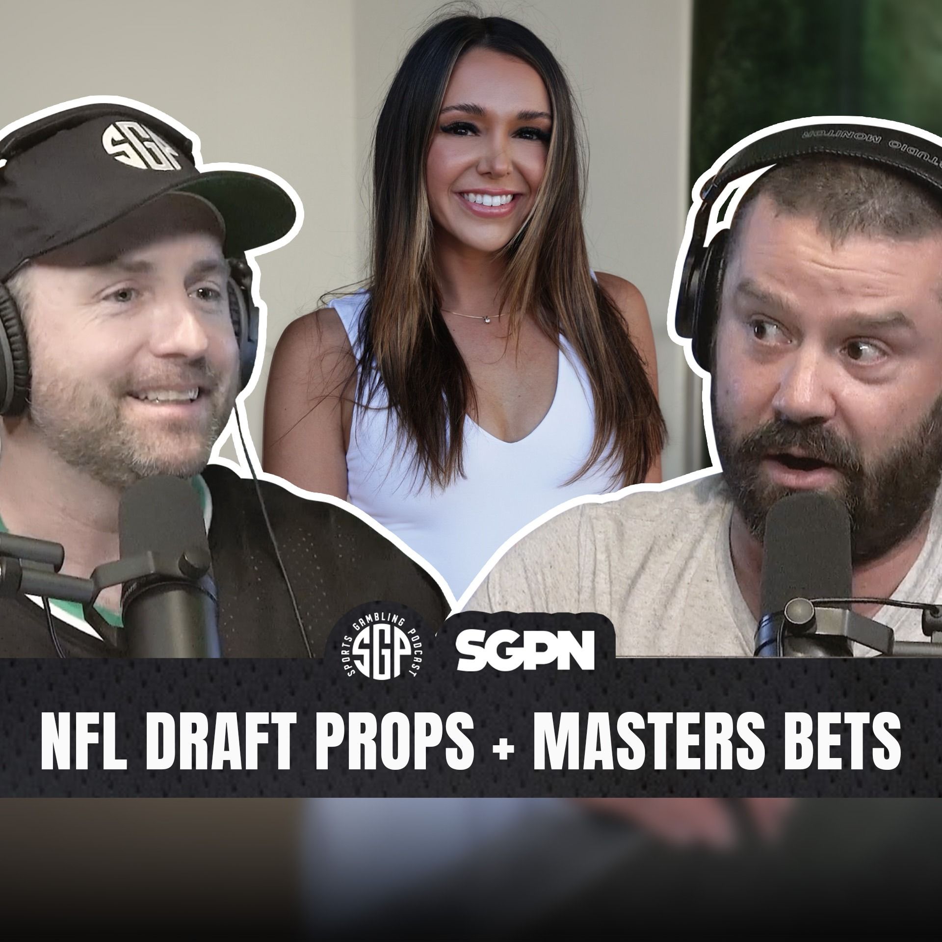 NFL Draft Props + Masters Bets + Russini Vrabel | Sports Gambling Podcast (Ep. 2536)