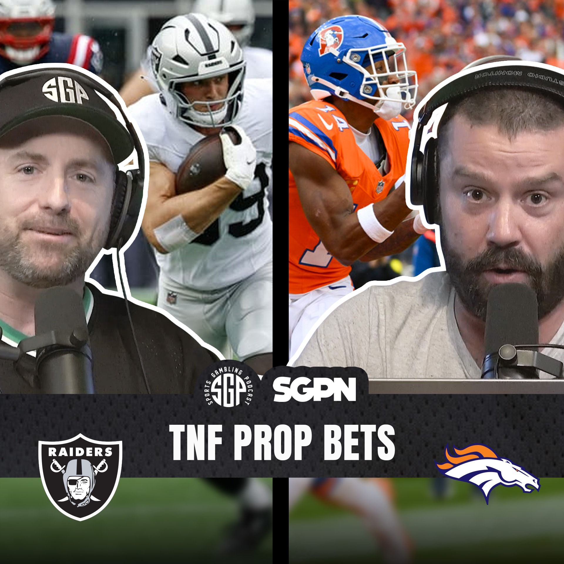 Thursday Night Football Prop Bets: Raiders vs Broncos Preview | Sports Gambling Podcast (Ep. 2418)