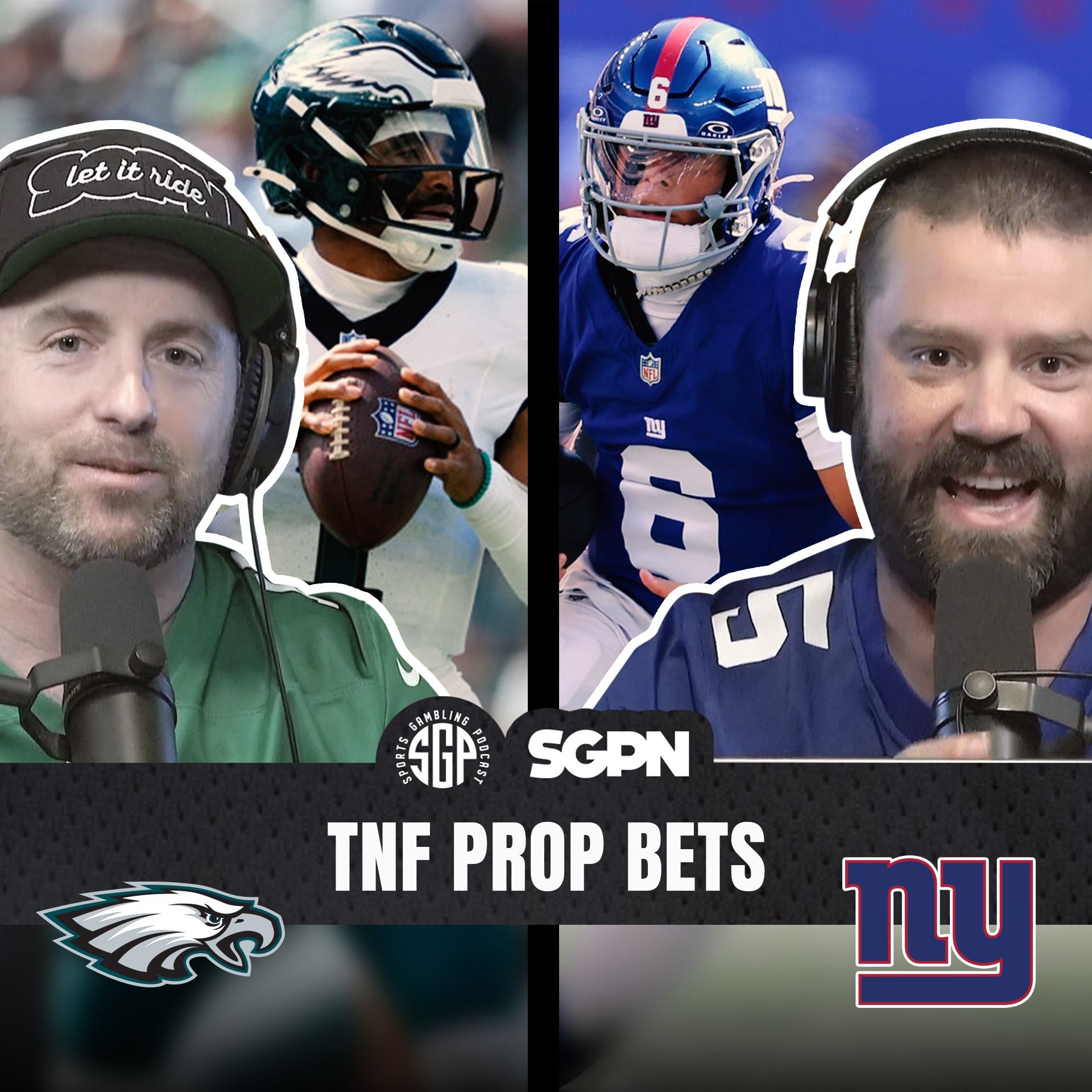 Thursday Night Football Prop Bets: Eagles vs Giants Preview | Sports Gambling Podcast (Ep. 2396)