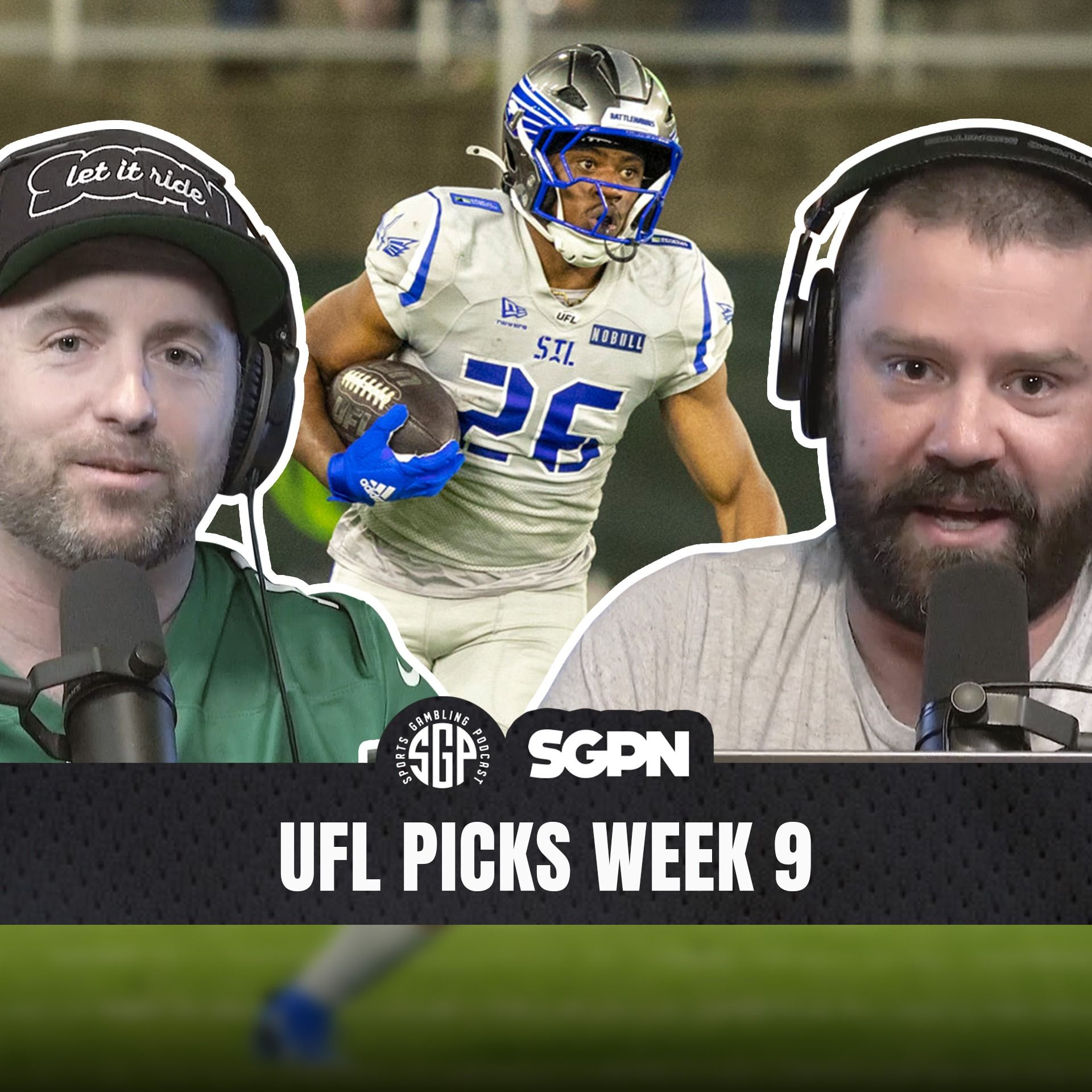 UFL Picks Week 9 (Ep. 2570) — Sports Gambling Podcast cover