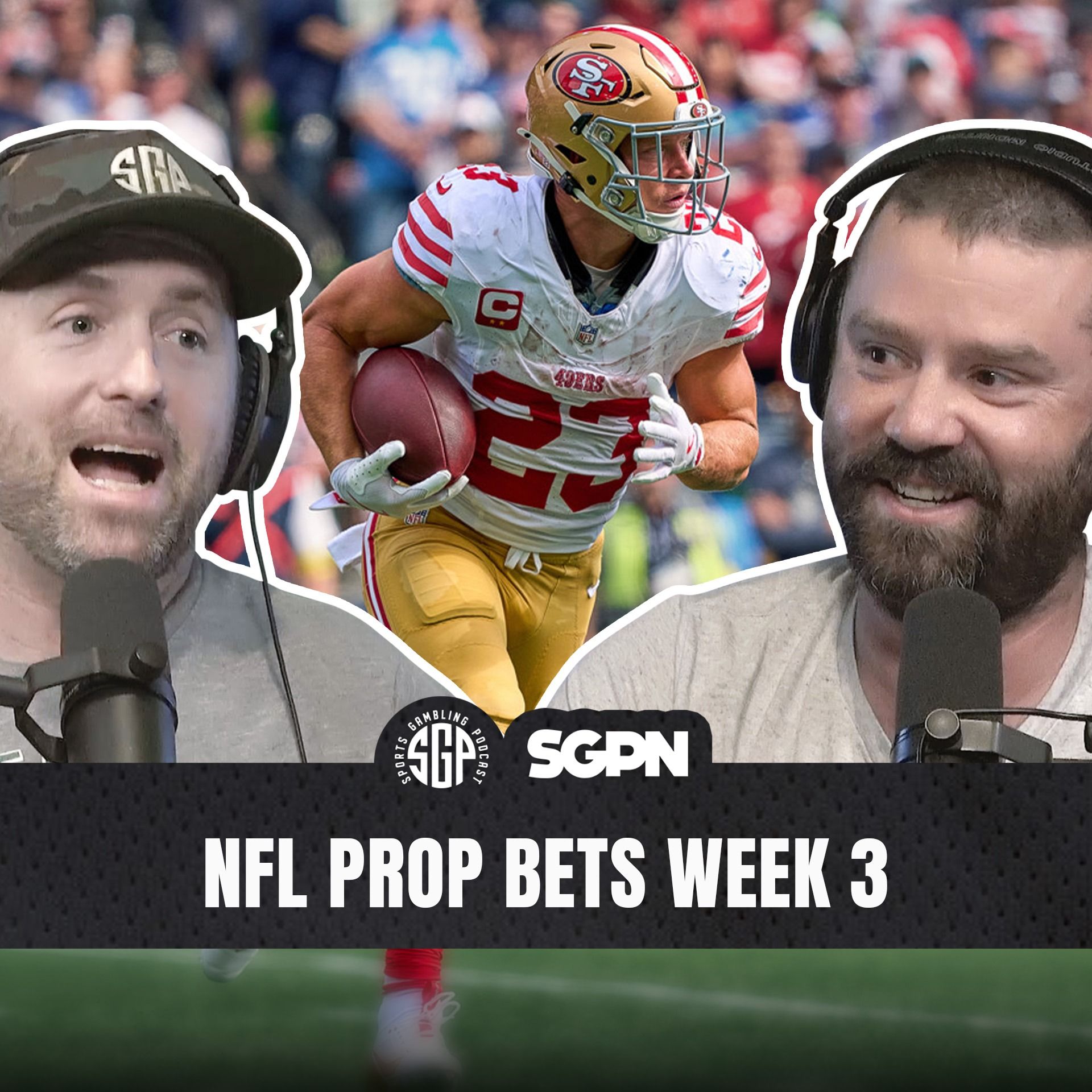 NFL Prop Bets Week 3 | Sports Gambling Podcast (Ep. 2691)