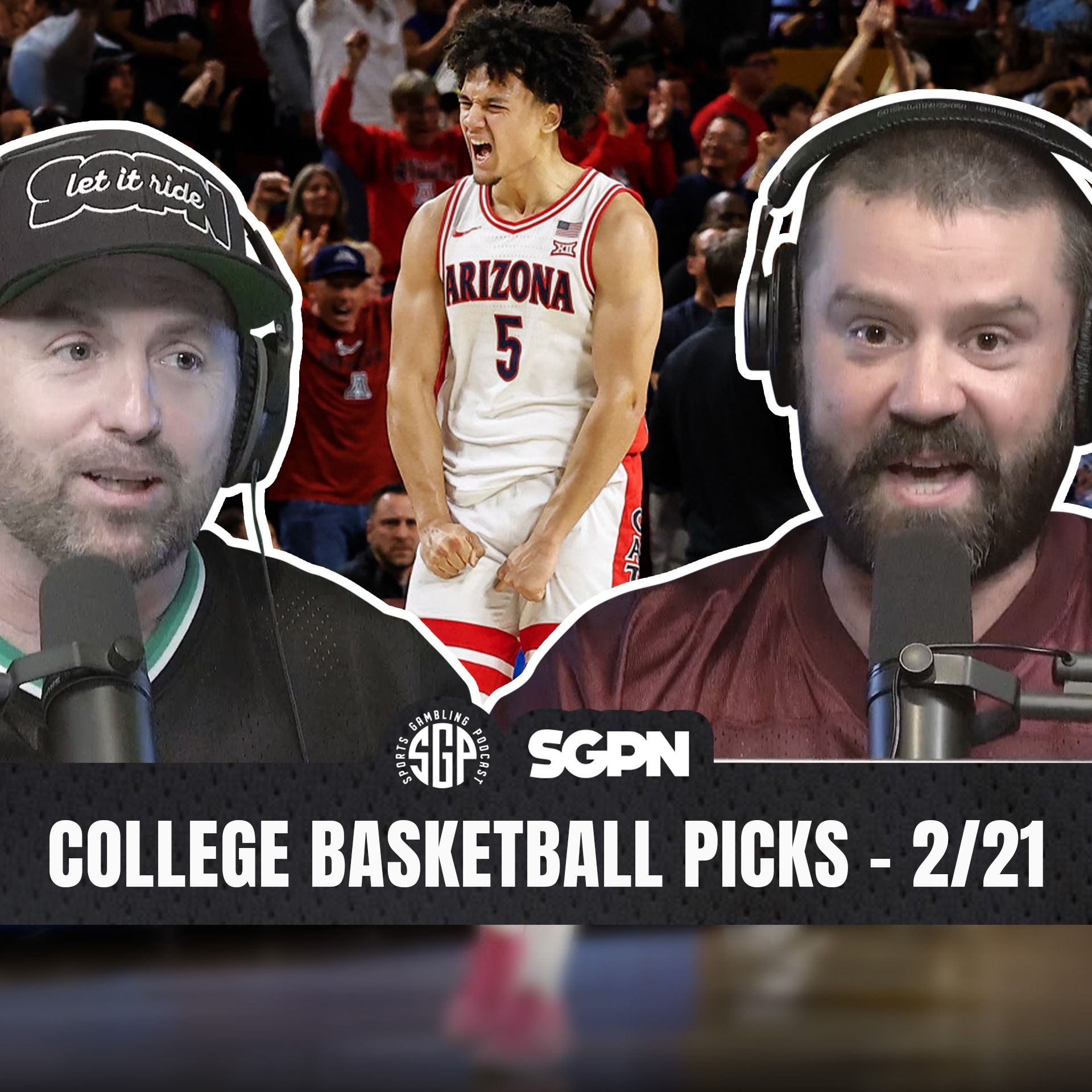 College Basketball Picks Sat Feb 21st | Sports Gambling Podcast (Ep. 2501)