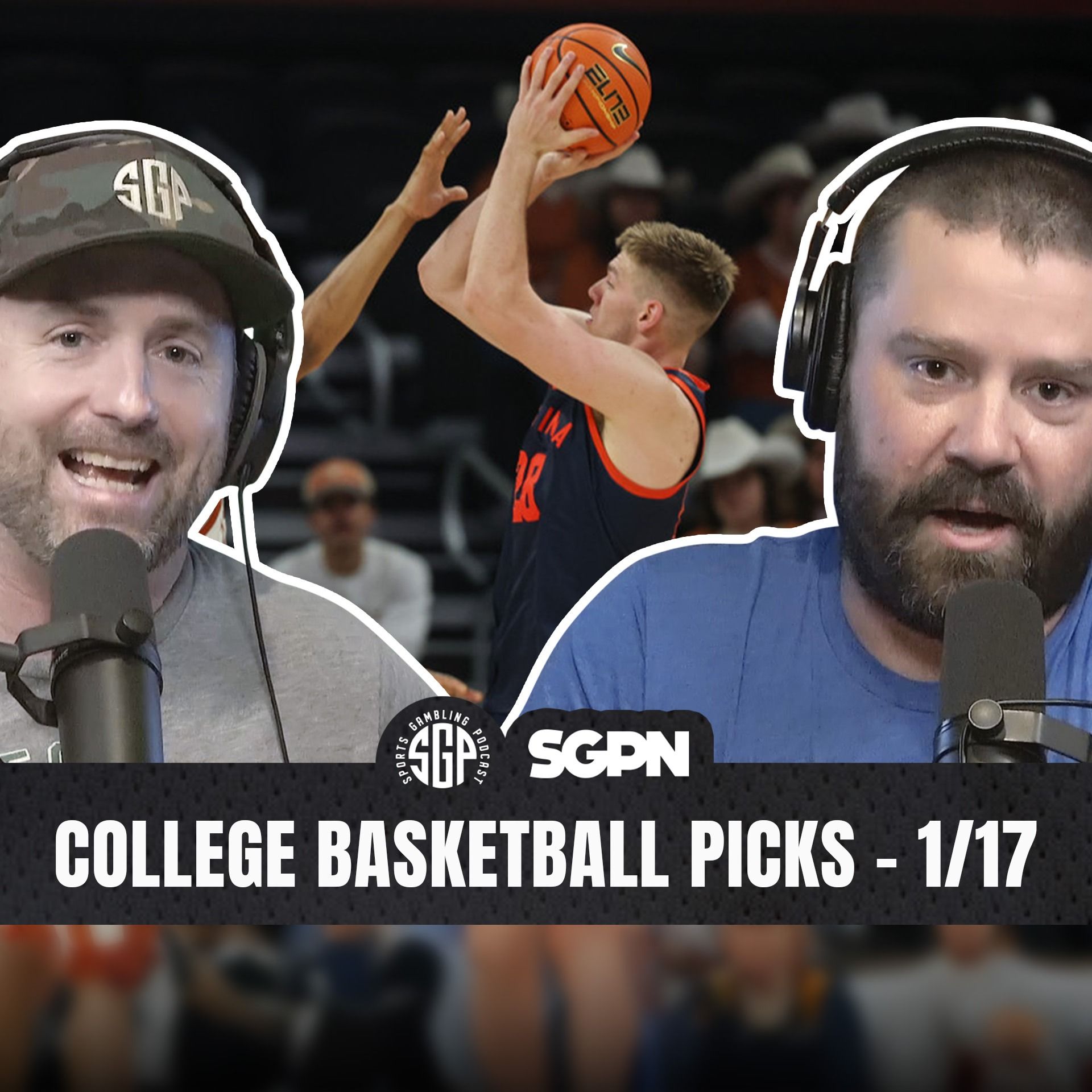 College Basketball Picks: Sat, Jan 17th | Sports Gambling Podcast (Ep. 2476)