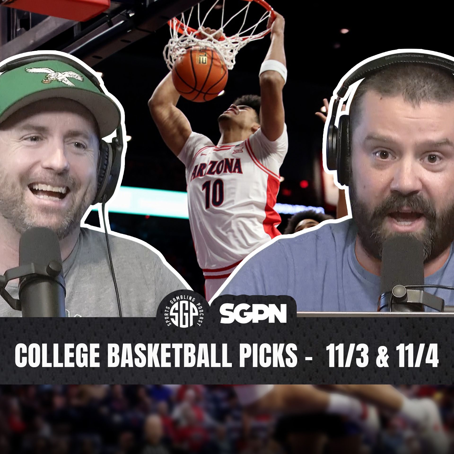 College Basketball Picks - 11/3 & 11/4 (Ep. 2416)