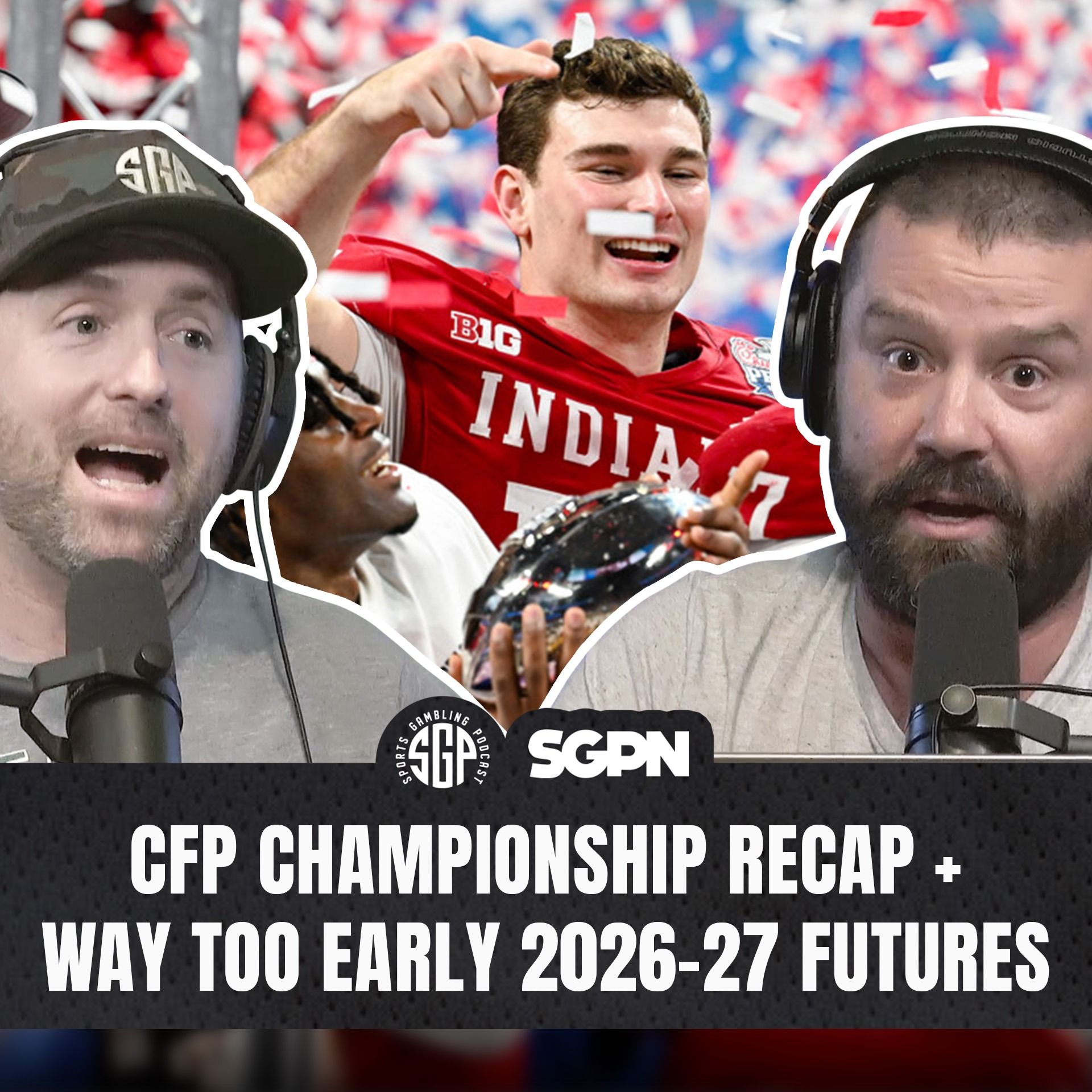 CFP National Championship Recap + 2026 Futures Odds | Sports Gambling Podcast (Ep. 2479)
