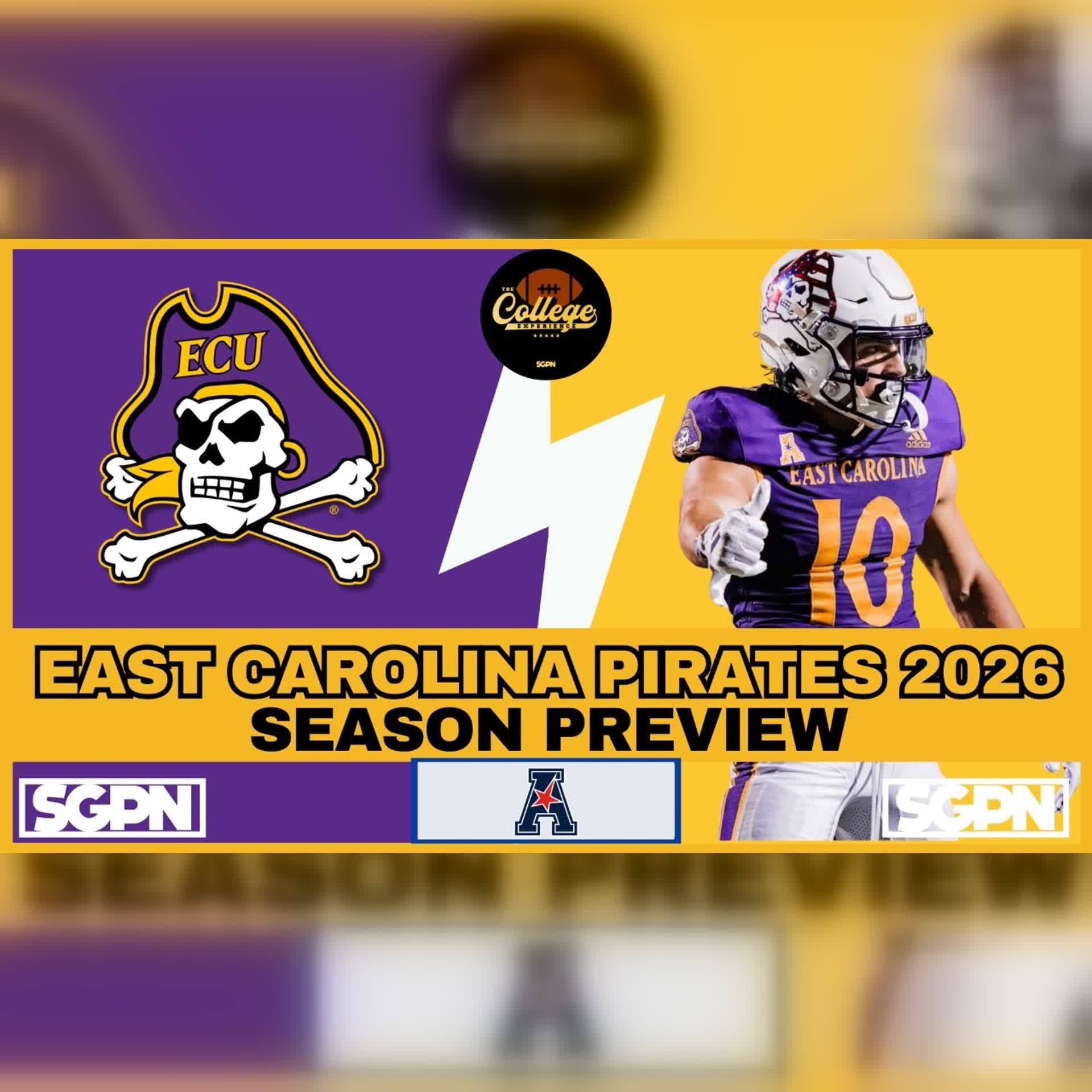 East Carolina Pirates 2026 Team Preview | The College Football Experience (Ep. 3131) episode artwork