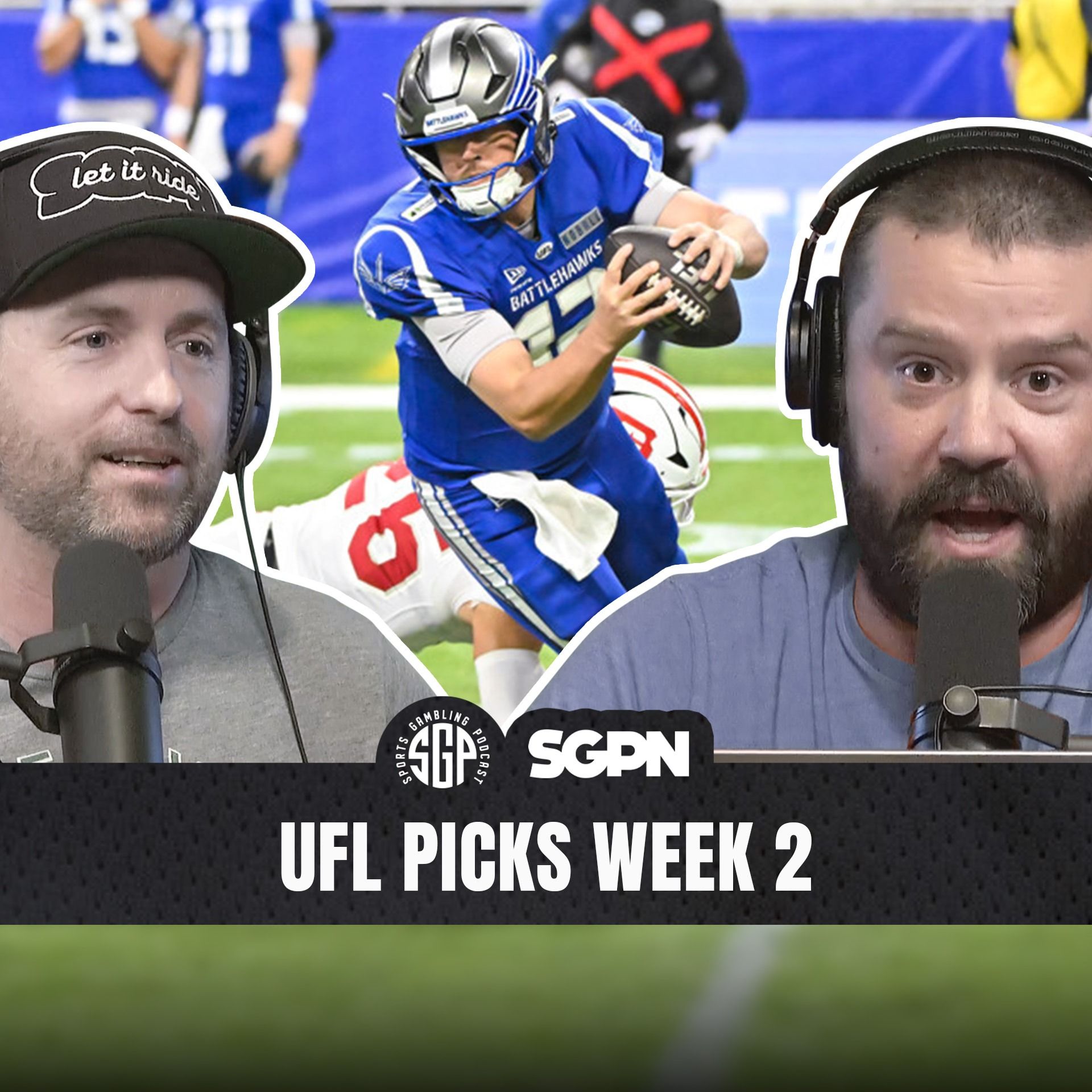 UFL Picks Week 2 | Sports Gambling Podcast (Ep. 2530) episode artwork