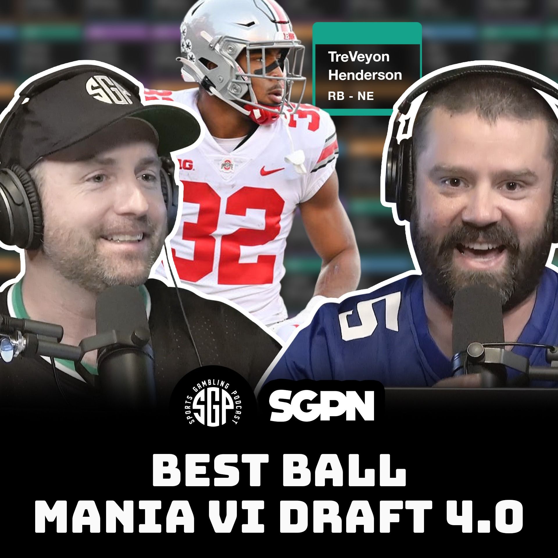 Best Ball Mania VI Draft 4.0 | Sports Gambling Podcast (Ep. 2274)