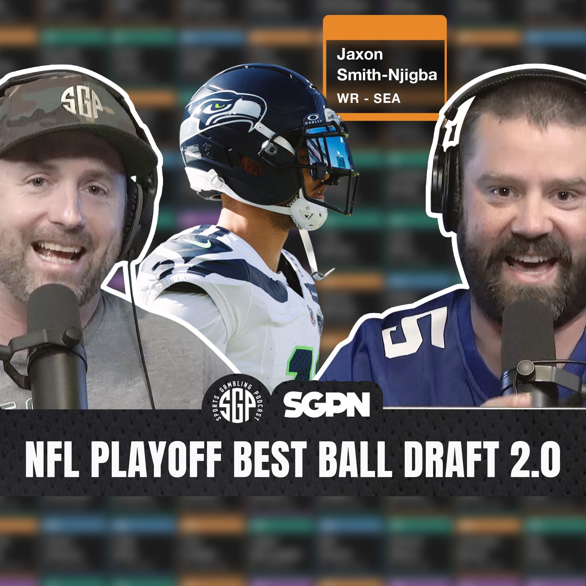 NFL Playoff Best Ball Draft 2.0 | Sports Gambling Podcast (Ep. 2469)