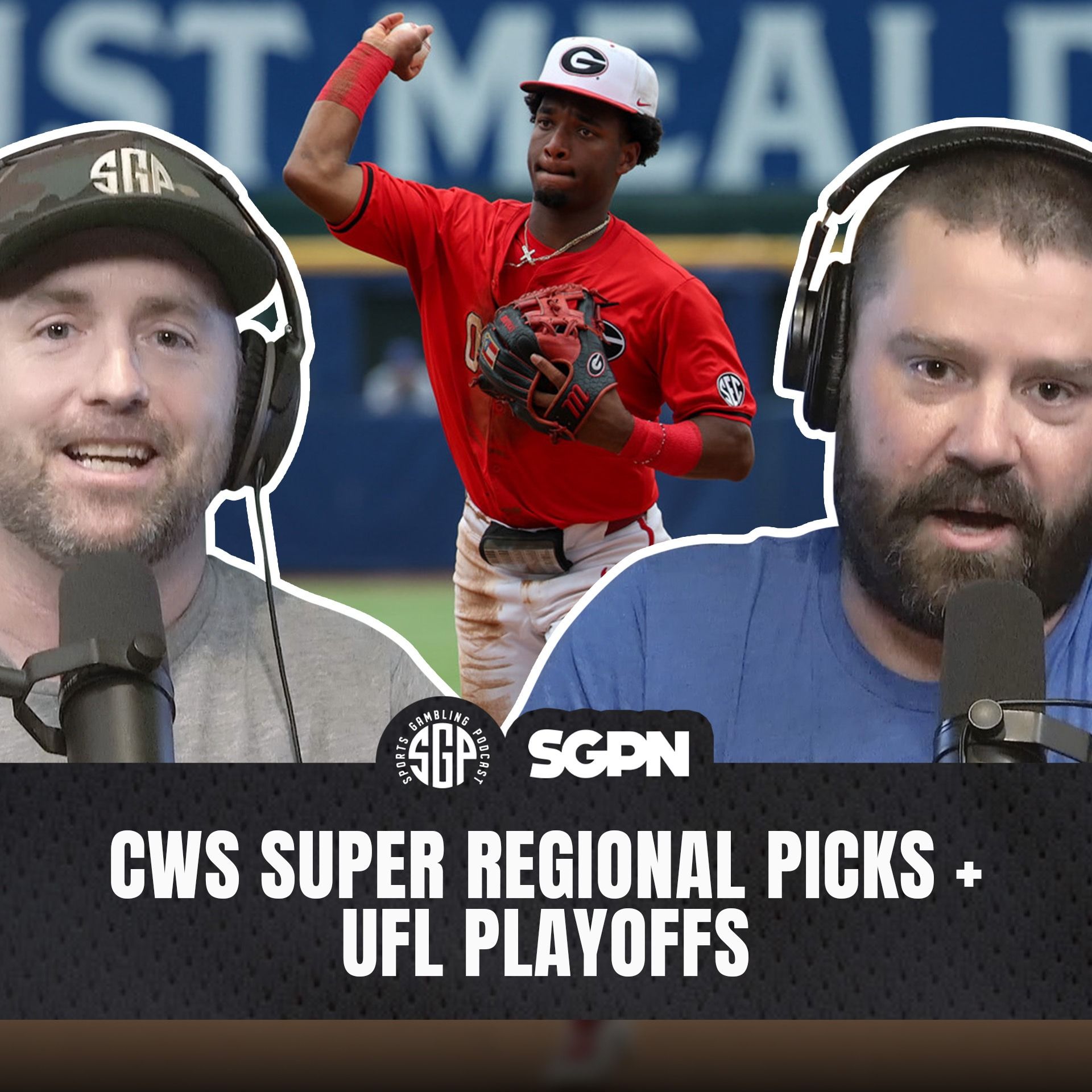College World Series Super Regional Picks + UFL Playoffs | Sports Gambling Podcast (Ep. 2583)